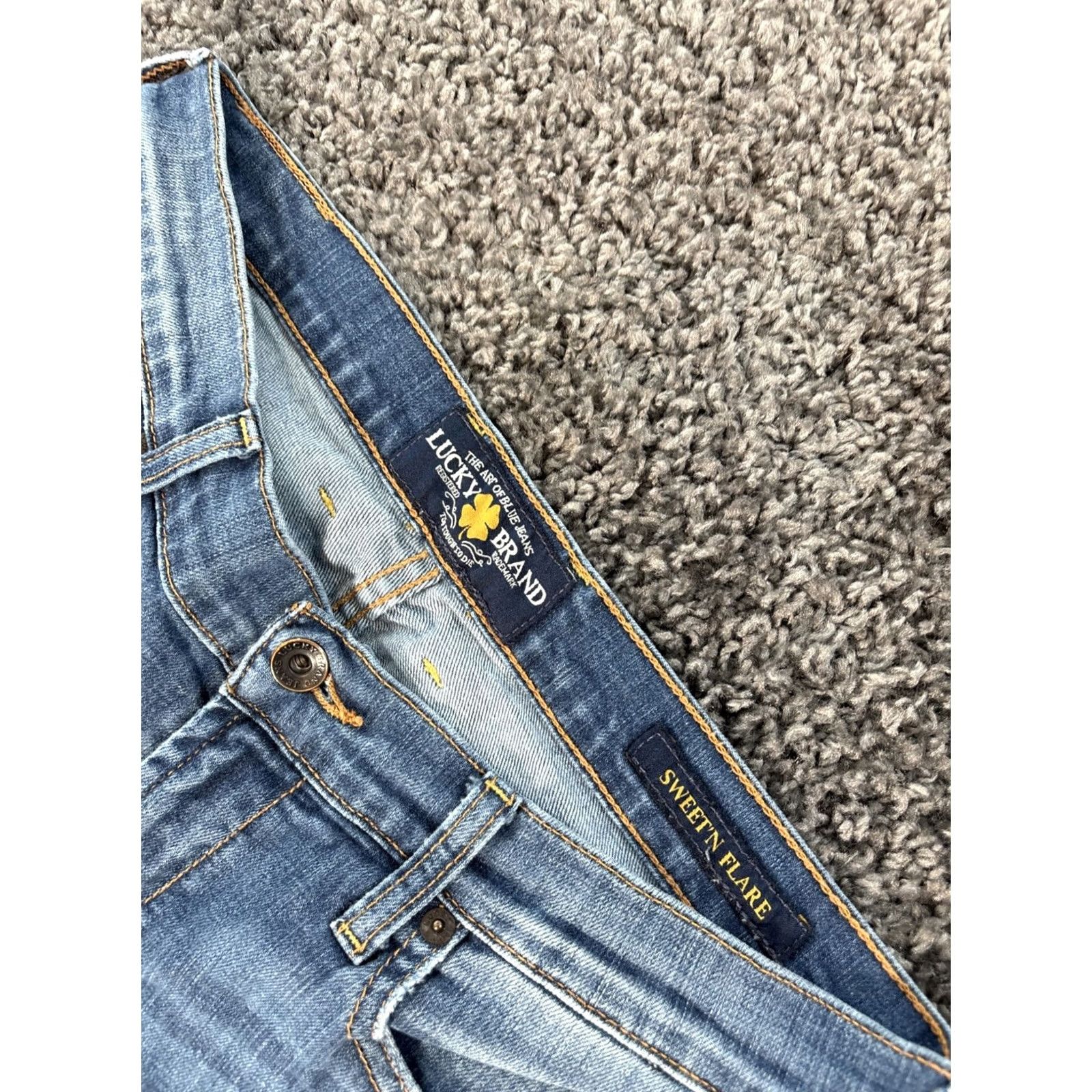 Lucky Brand VTG Lucky Brand Jeans Womens 30x31 Medium Wash Bootcut Flare Denim 5-Pocket City Modern Mens? Womens Size 30" / US 8 / IT 44 - 6 Thumbnail