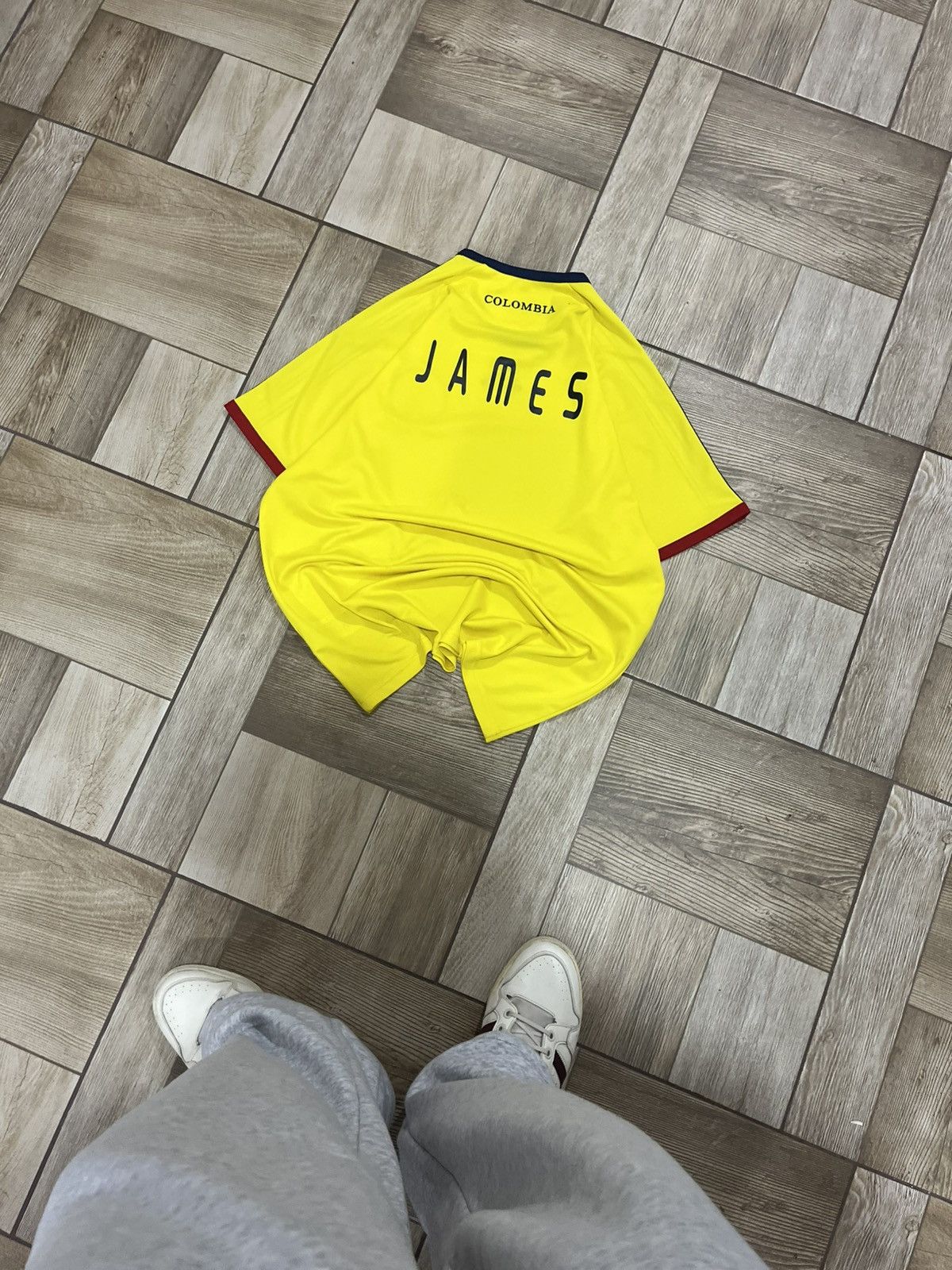Adidas Colombia National Team Jersey – “JAMES” Back Print Size US L / EU 52-54 / 3 - 2 Thumbnail