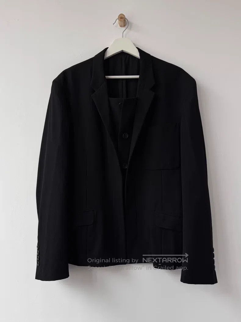 Yohji Yamamoto Yohji Yamamoto 21 AW Show Double Suit Jacket Size US M / EU 48-50 / 2 - 1 Thumbnail