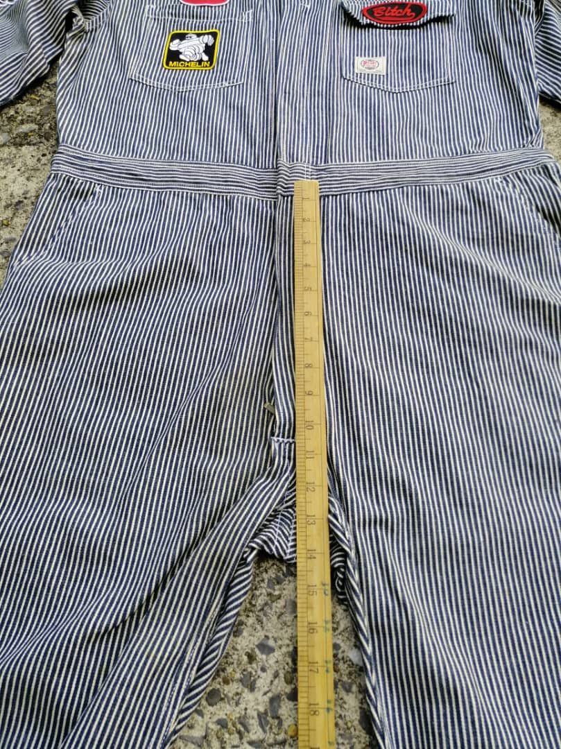 PERSON'S × Vintage Vintage Person's Hickory Stripes Overalls Size US 40 / EU 56 - 18 Thumbnail