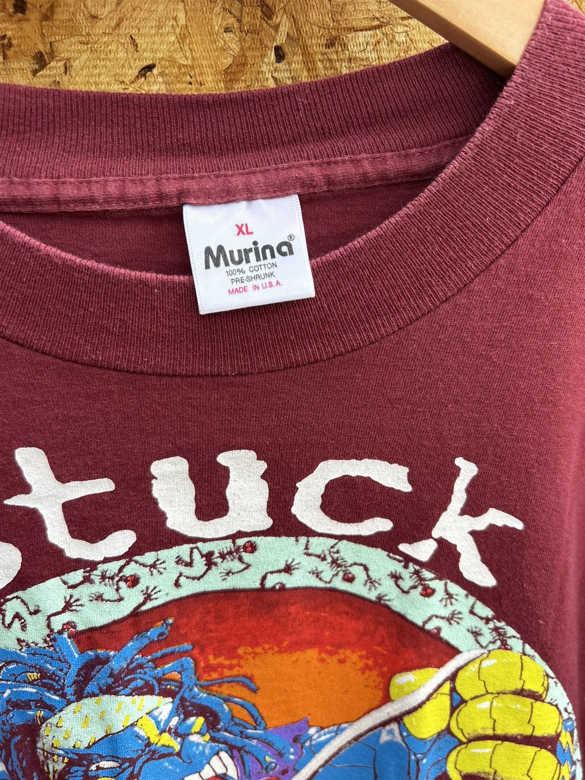 Band Tees × Vintage Vintage Stuck Mojo Snappin necks shirt Size US XL / EU 56 / 4 - 2 Thumbnail