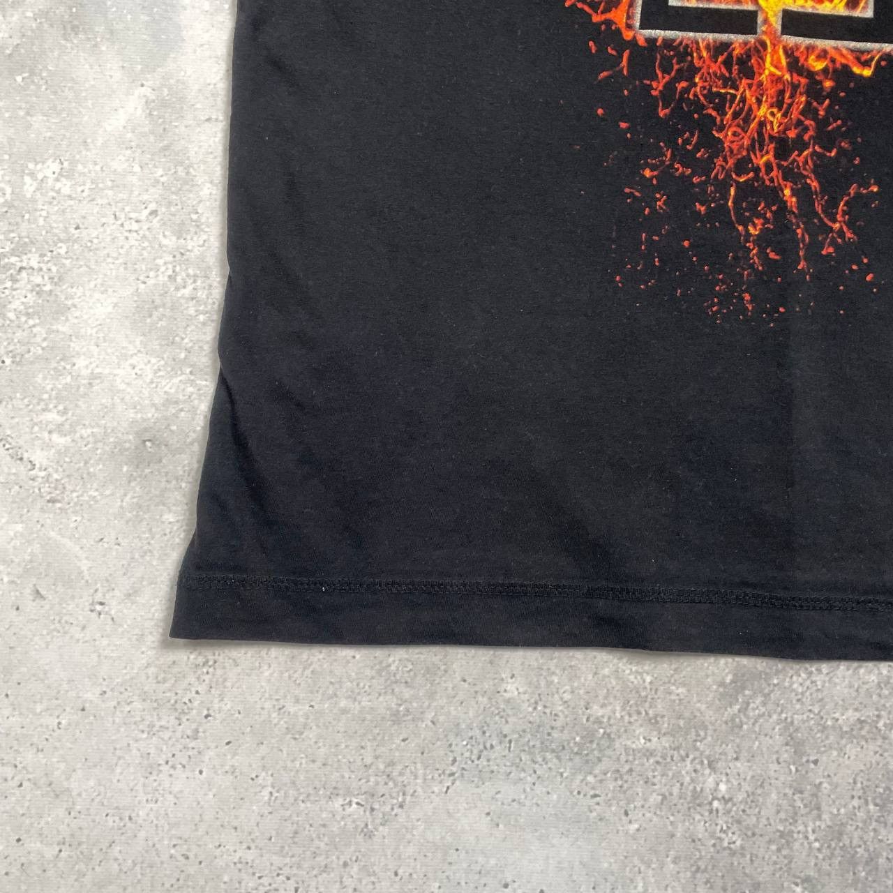 Band Tees Rammstein Feuer Frei 1994 Fire Logo T Shirt Black Size M Size US M / EU 48-50 / 2 - 9 Thumbnail