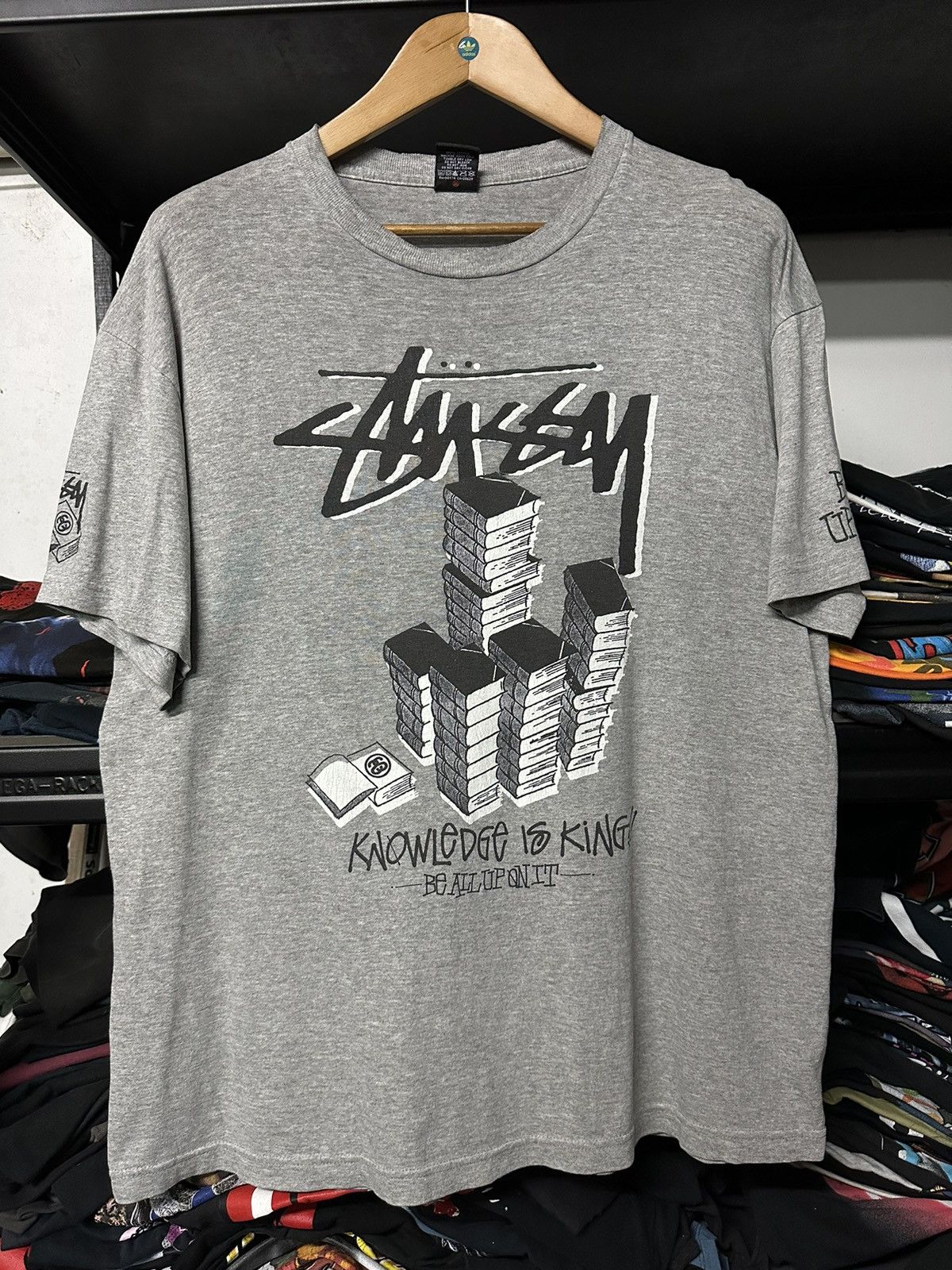 Stussy Knowledge Is King | Grailed