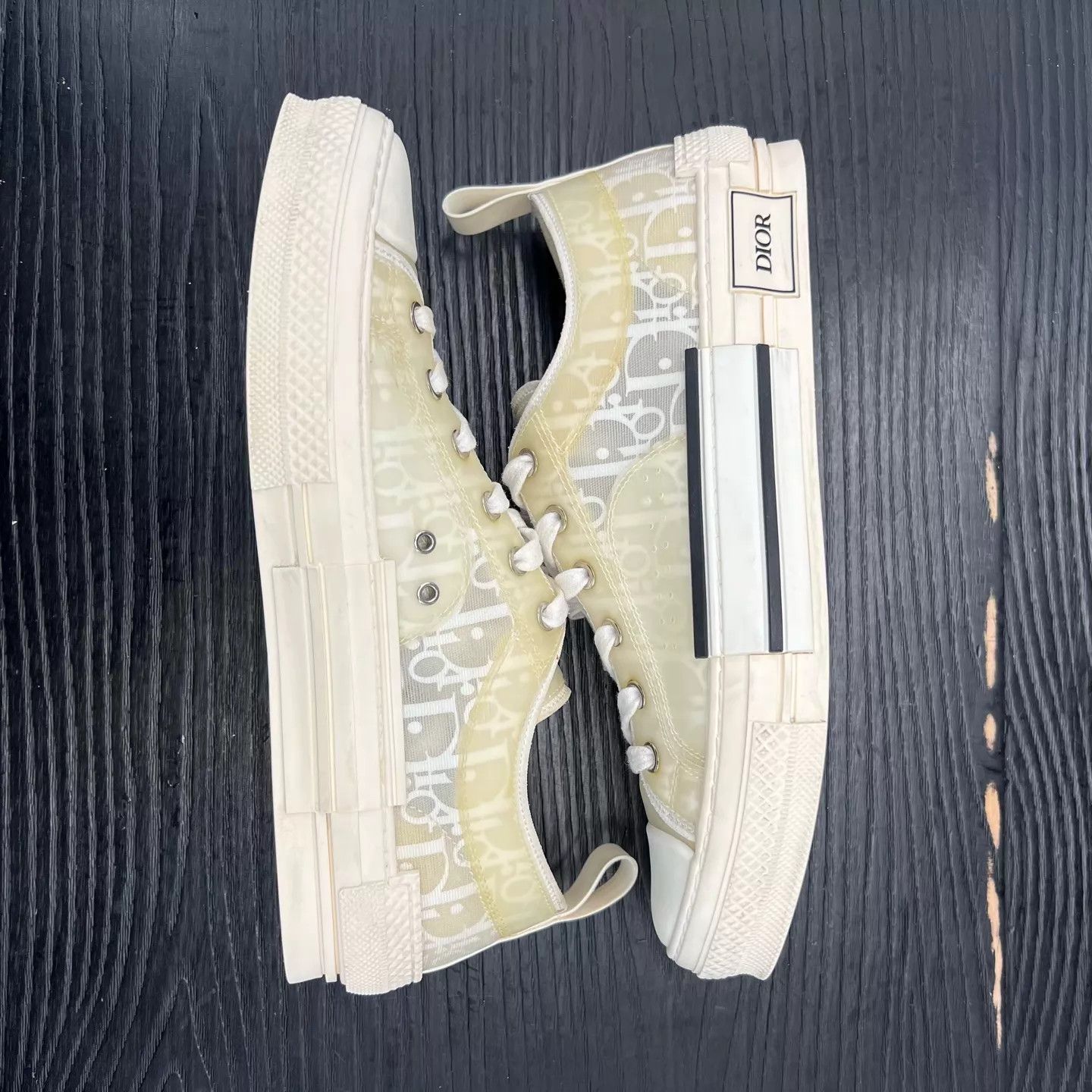 Dior Dior B23 White All-Over Print 41 With Box New Size US 8 / EU 41 - 6 Thumbnail