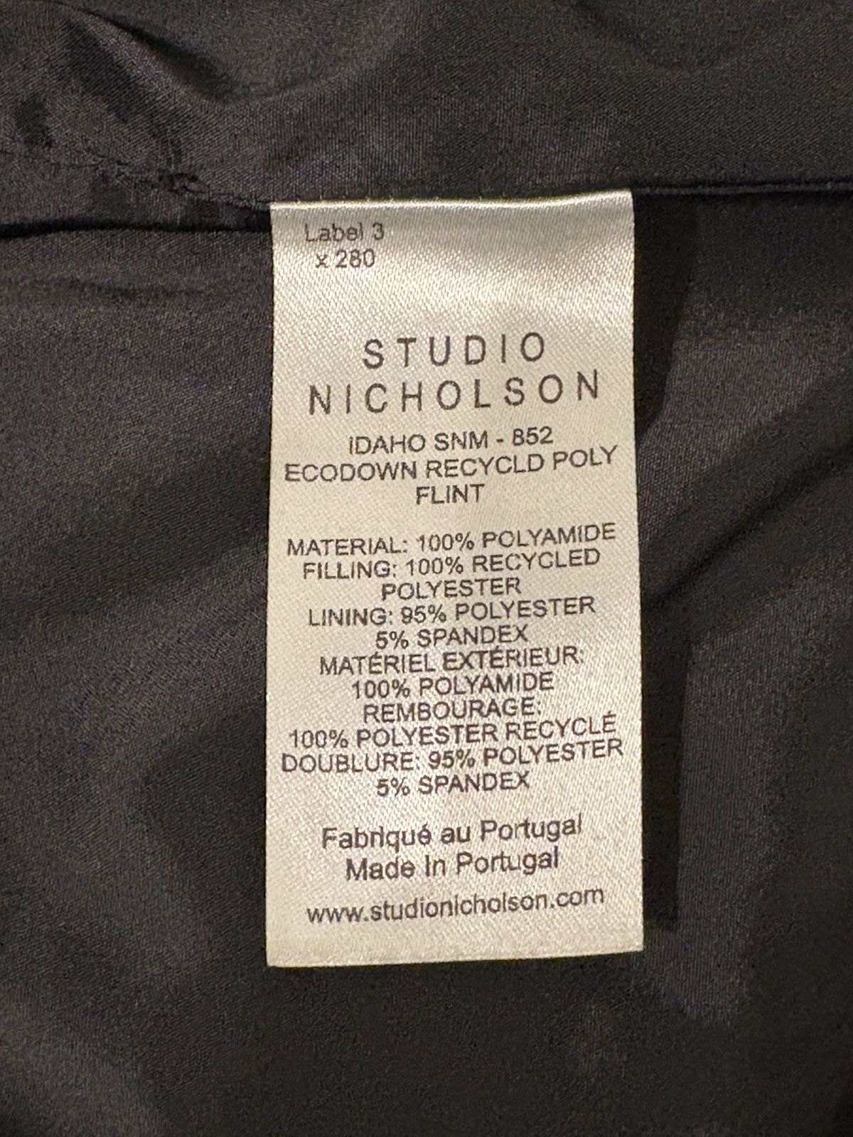 Studio Nicholson Idaho Ecodown Vest Size US XL / EU 56 / 4 - 6 Thumbnail