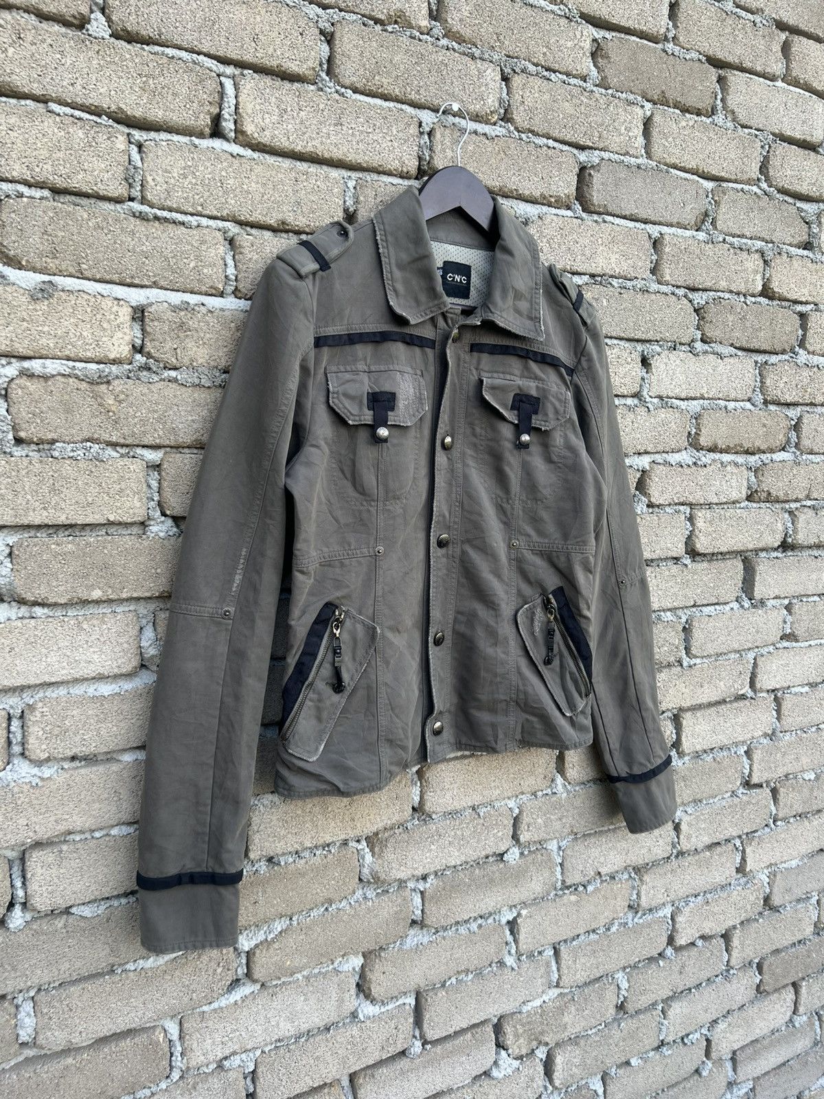 Costume National C'N'C Costume National Tactical Style Jacket Size US S / EU 44-46 / 1 - 3 Thumbnail