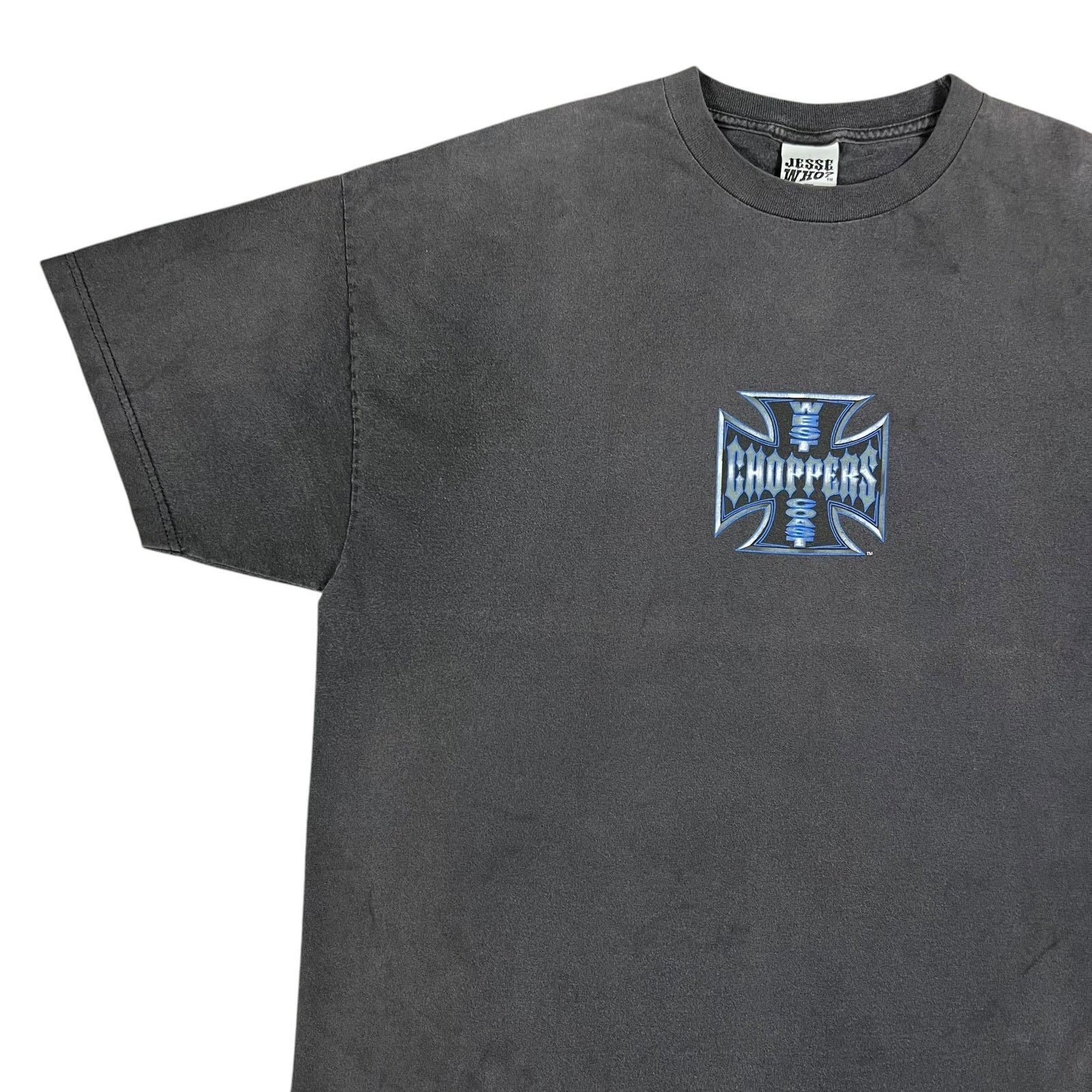 Vintage × West Coast Choppers Vintage Y2K West Coast Choppers Jesse James faded biker tee Size US XL / EU 56 / 4 - 4 Thumbnail
