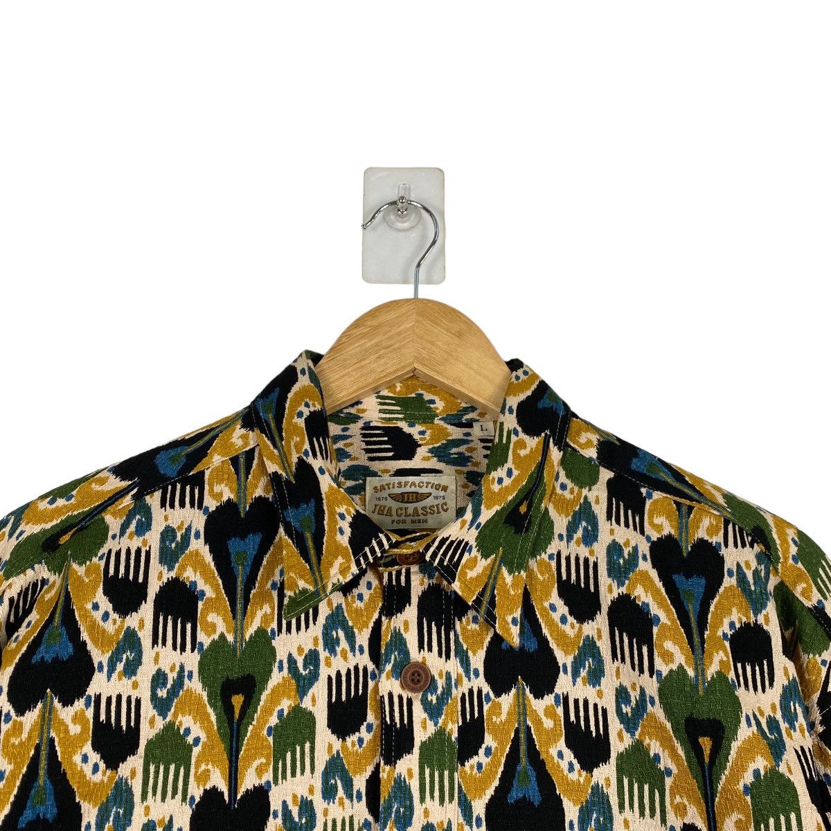 Japanese Brand Vintage JHA collection shirt button up Size US L / EU 52-54 / 3 - 4 Thumbnail