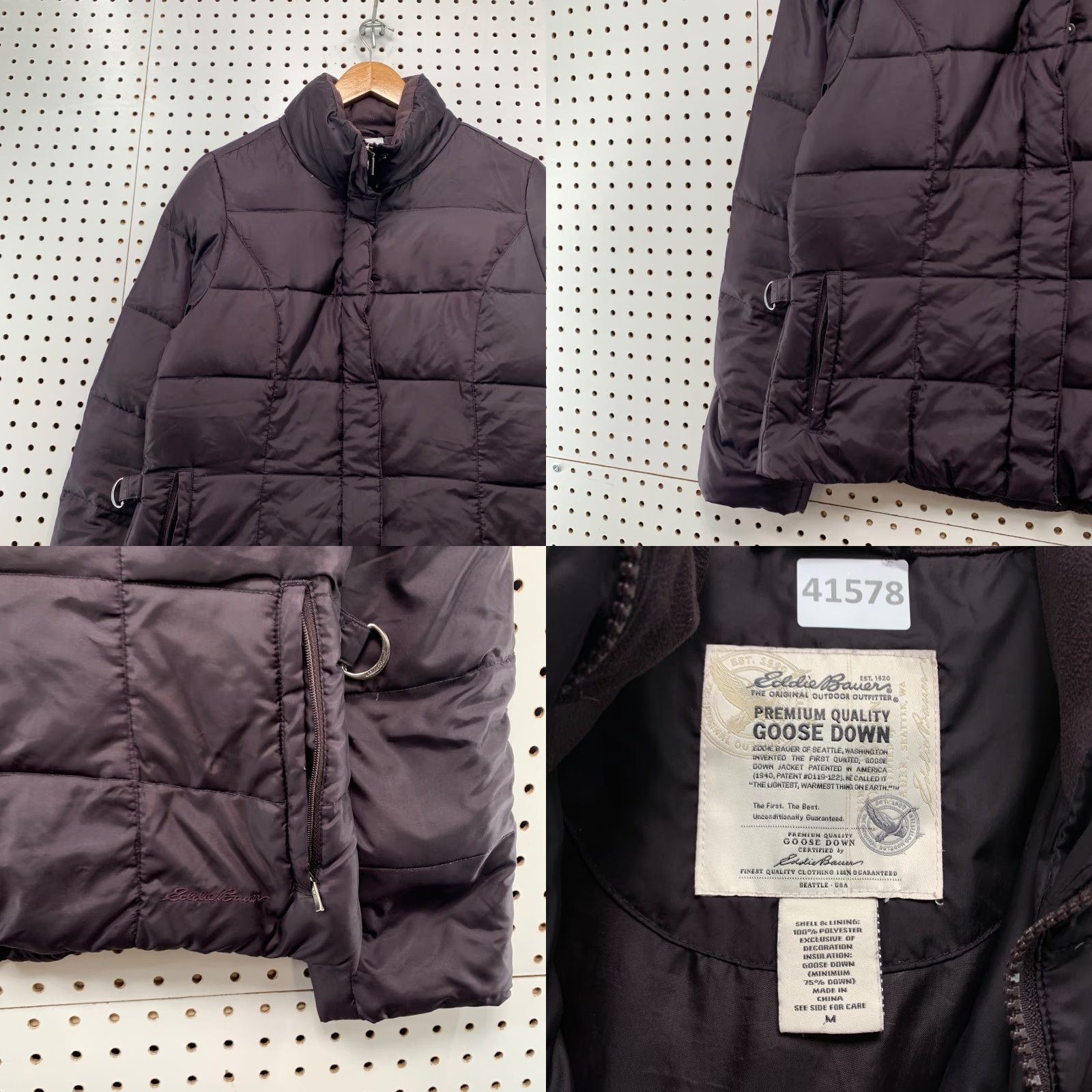 Eddie Bauer Eddie Bauer Premium Down Puffer Jacket Womens Medium Purple Casual Size M / US 6-8 / IT 42-44 - 8 Thumbnail