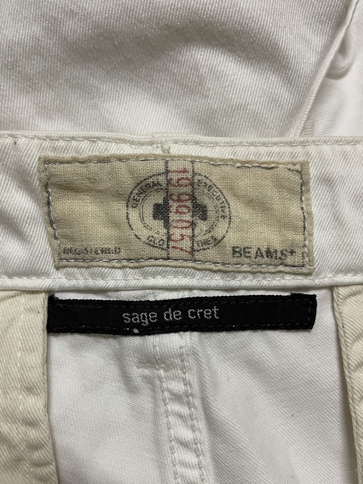 Beams Plus × Japanese Brand × Sage De Cret Sage de Cret X Beams Plus Short Cargo Pants Size US 29 - 14 Thumbnail