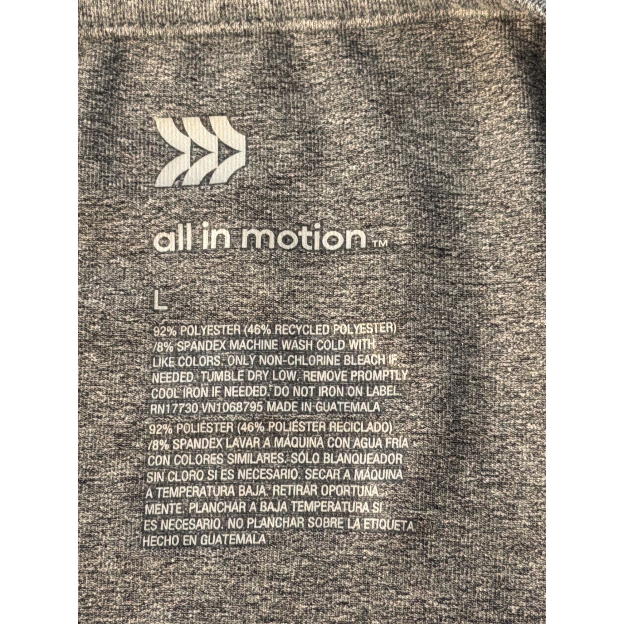 Other All In Motion Gray Long Sleeve Lightweight Activewear Shirt Size L / US 10 / IT 46 - 4 Thumbnail