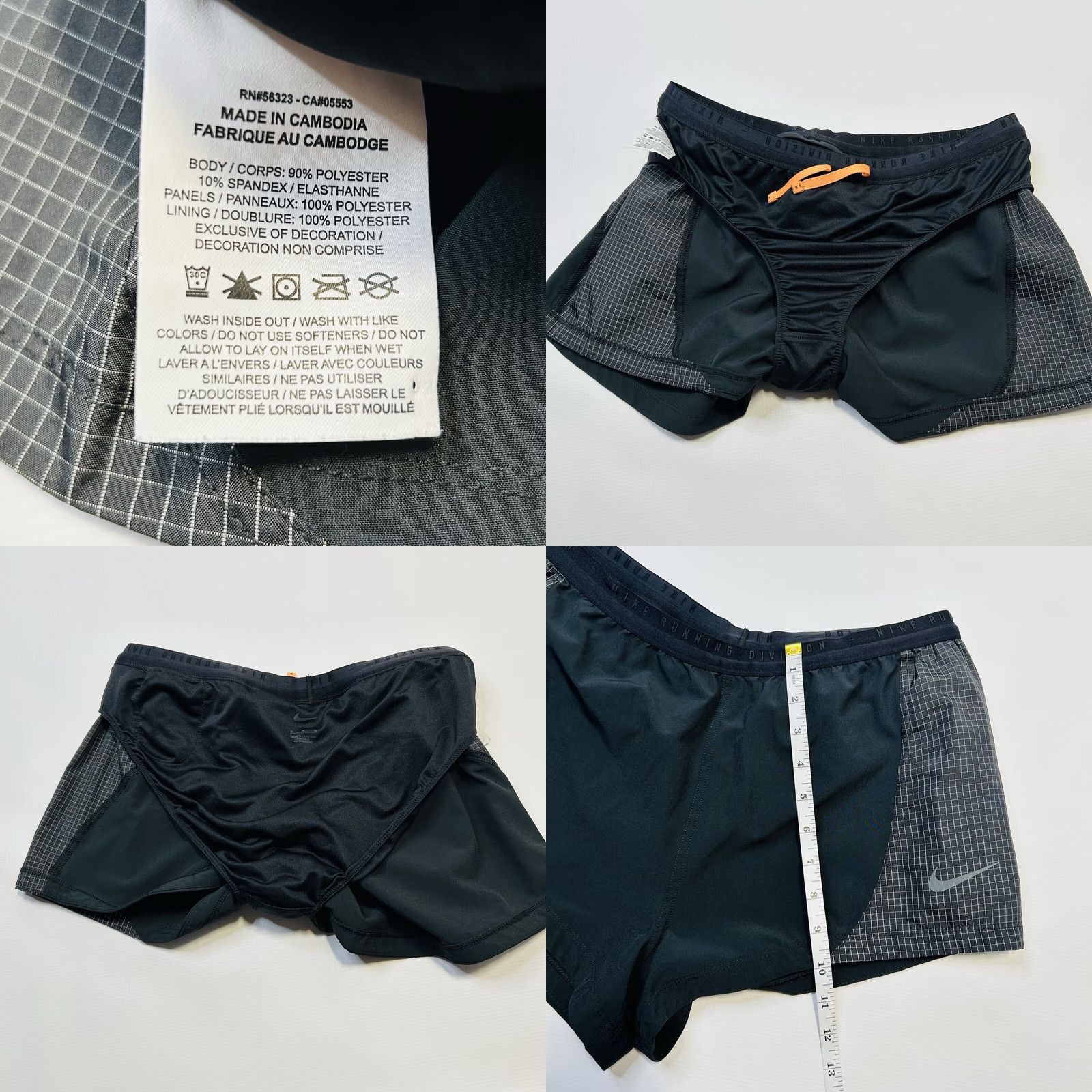Nike Nike Dri-FIT Run Division Tempo Luxe Women's Shorts Black M Size 32" / US 10 / IT 46 - 9 Thumbnail