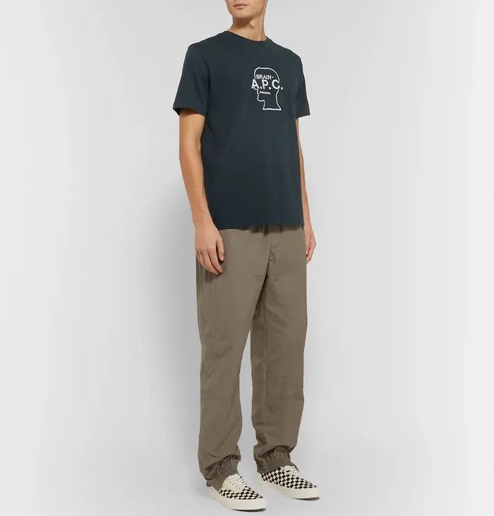 A.P.C. × Brain Dead A.P.C X Brain Dead Spooky Black Tshirt Size US M / EU 48-50 / 2 - 1 Thumbnail