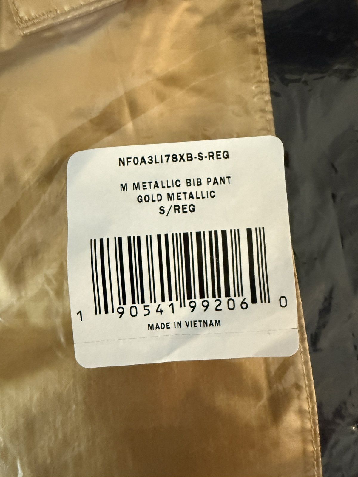 Supreme Supreme North Face Gold Metallic Bib Pant Overalls Size US 30 / EU 46 - 6 Thumbnail
