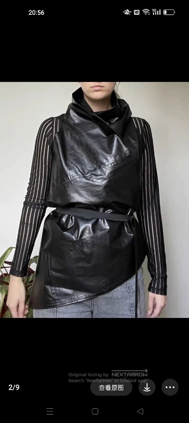 Ann Demeulemeester Ann Demeulemeester Size S wool cloak vest Size S / US 4 / IT 40 - 7 Thumbnail