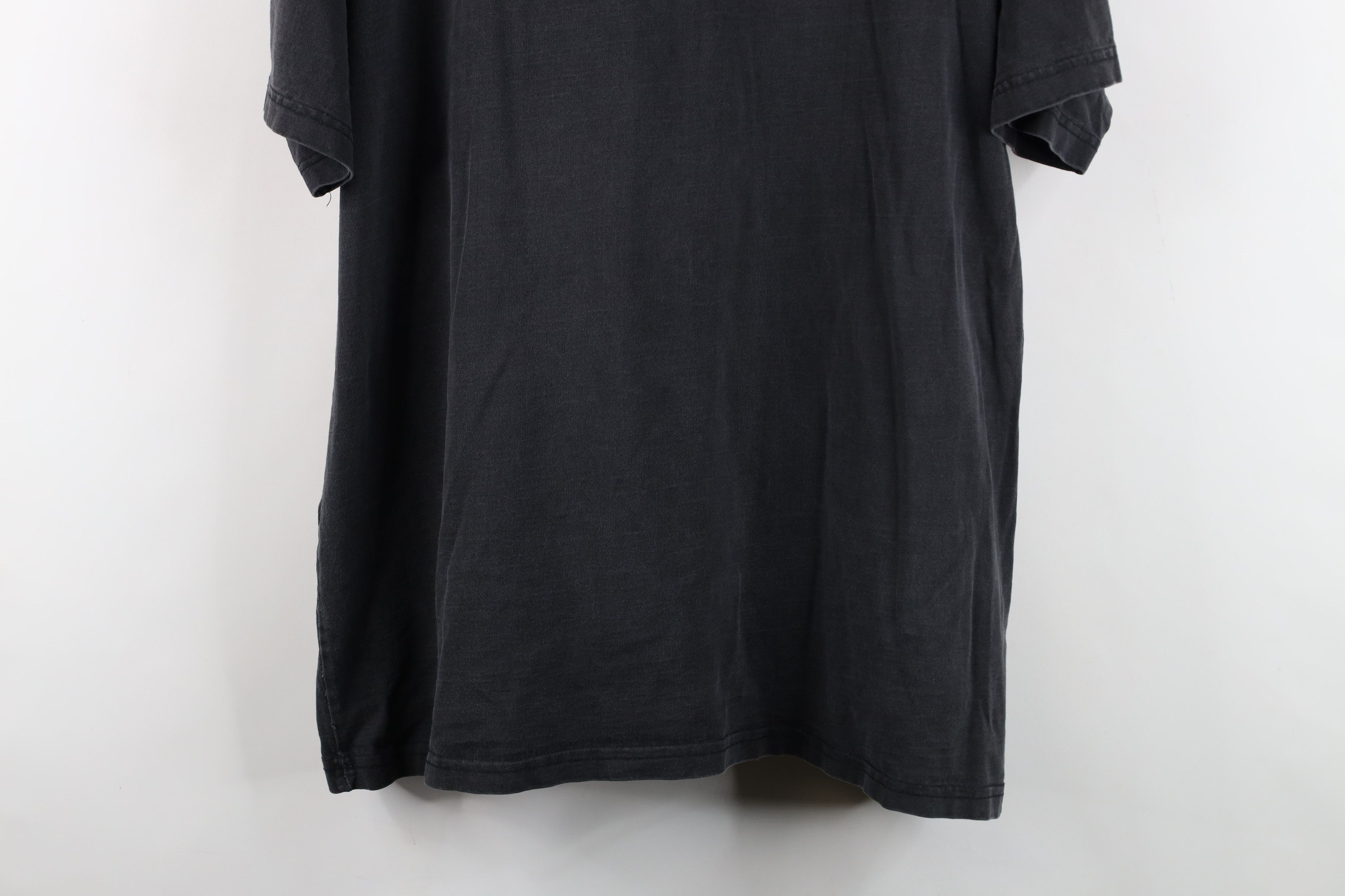 Vintage Vintage 90s Streetwear Baggy Heavyweight T-Shirt Black Size US L / EU 52-54 / 3 - 3 Thumbnail
