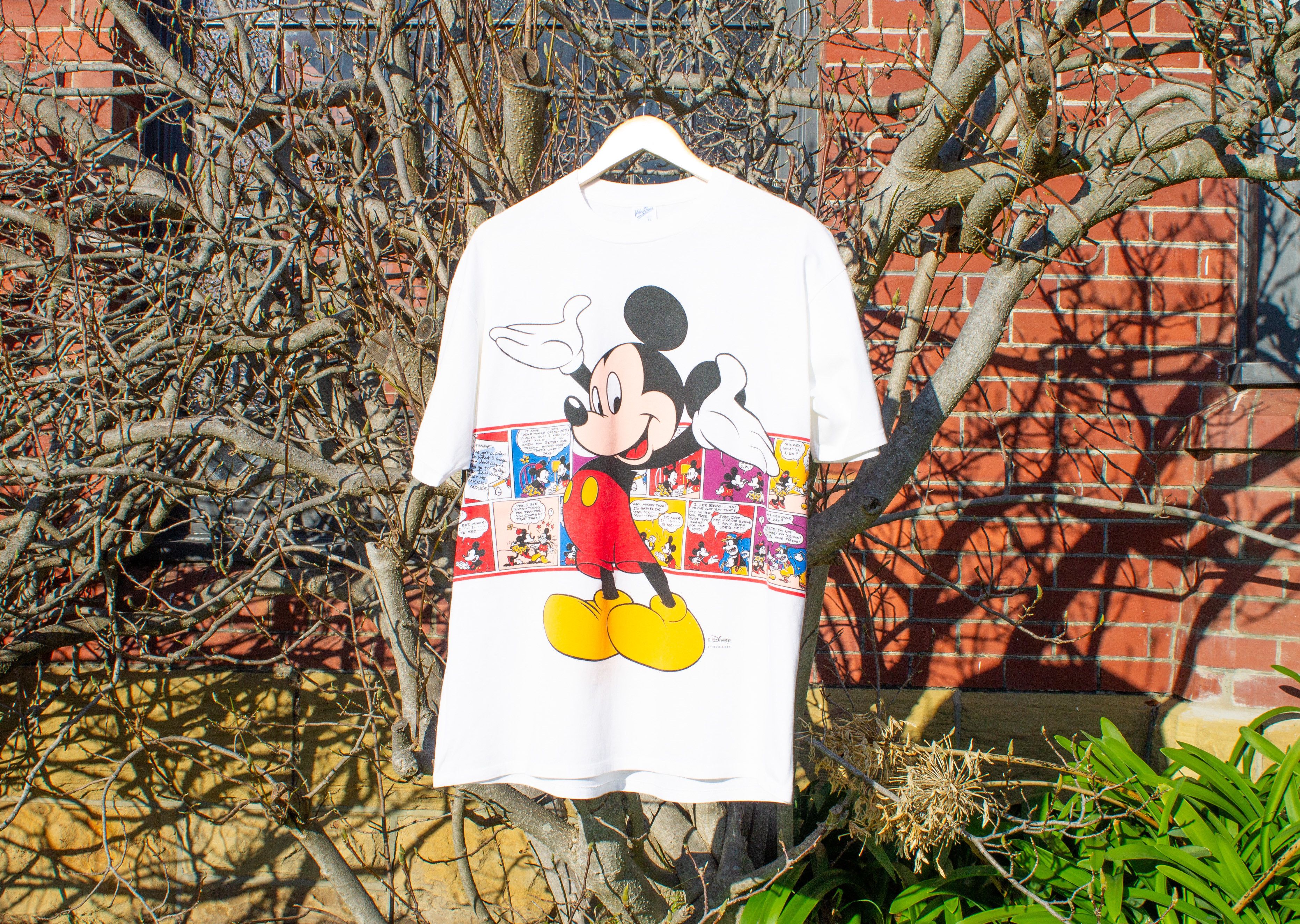 90's Comic Mickey Mouse T-Shirt