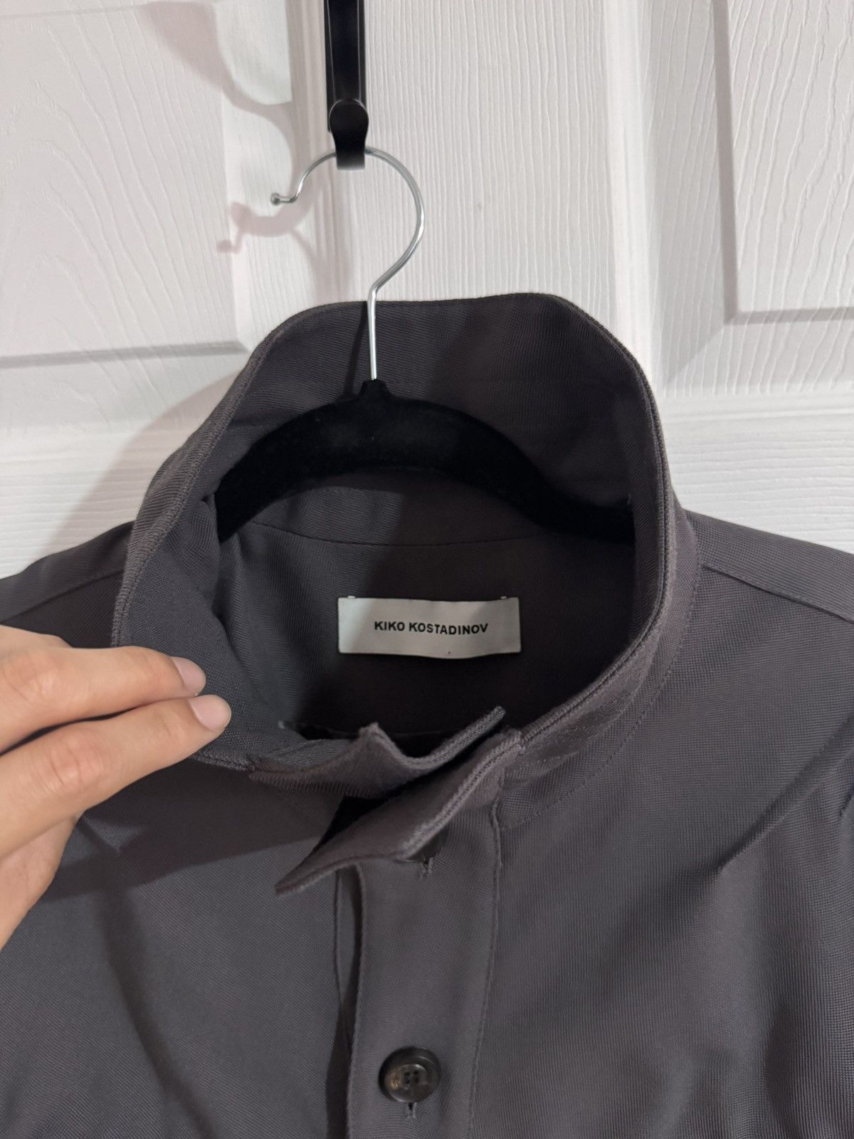 Kiko Kostadinov Kiko Kostadinov Grey Ohne K-Dart Jacket Size US M / EU 48-50 / 2 - 5 Thumbnail