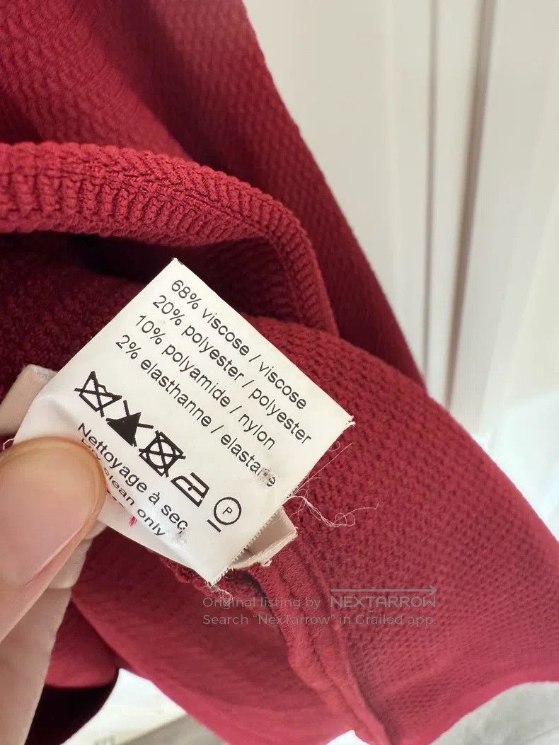 Alaia Alaia Jujube Red Dress Size M / US 6-8 / IT 42-44 - 7 Thumbnail