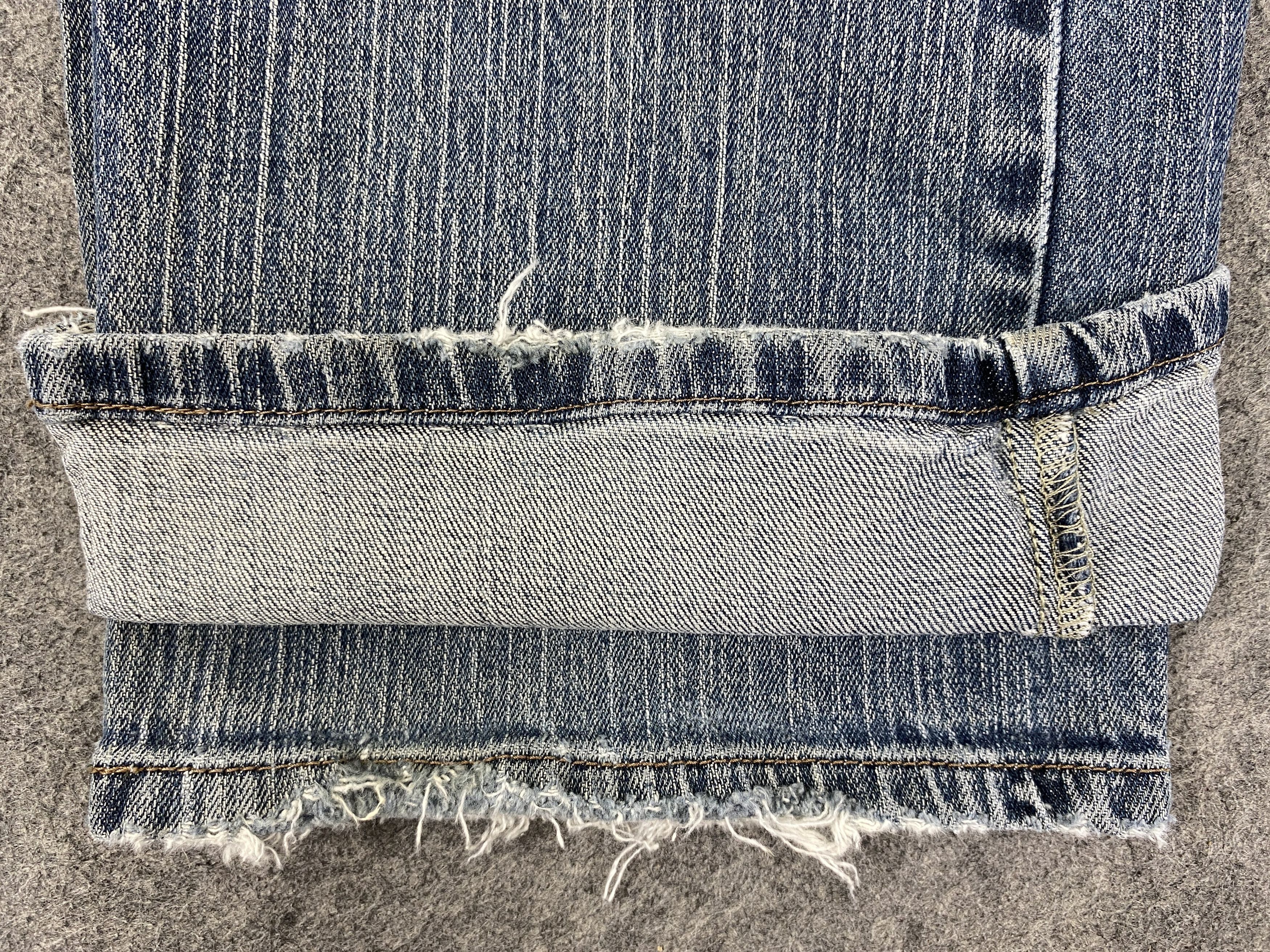 Levi's Distressed Grey Vintage Levi's 559 34x34.5 Denim -JN2063 Size US 34 / EU 50 - 10 Thumbnail