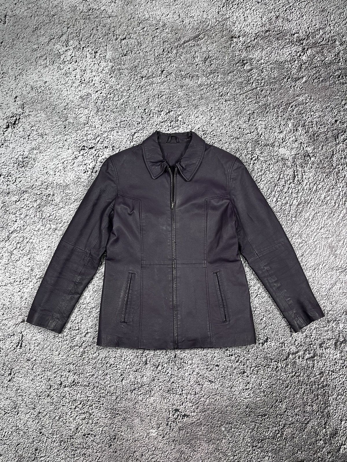 Avant Garde × Leather Jacket × Streetwear Vintage Y2K Leather 