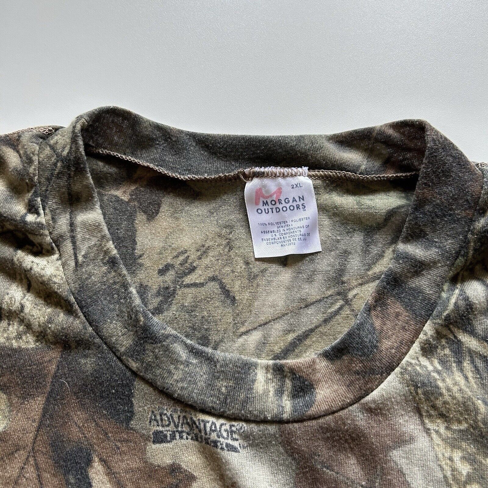 Realtree Vintage Y2K Realtree Camouflage Pocket T Shirt Size 2XL Rare Size US XXL / EU 58 / 5 - 3 Thumbnail