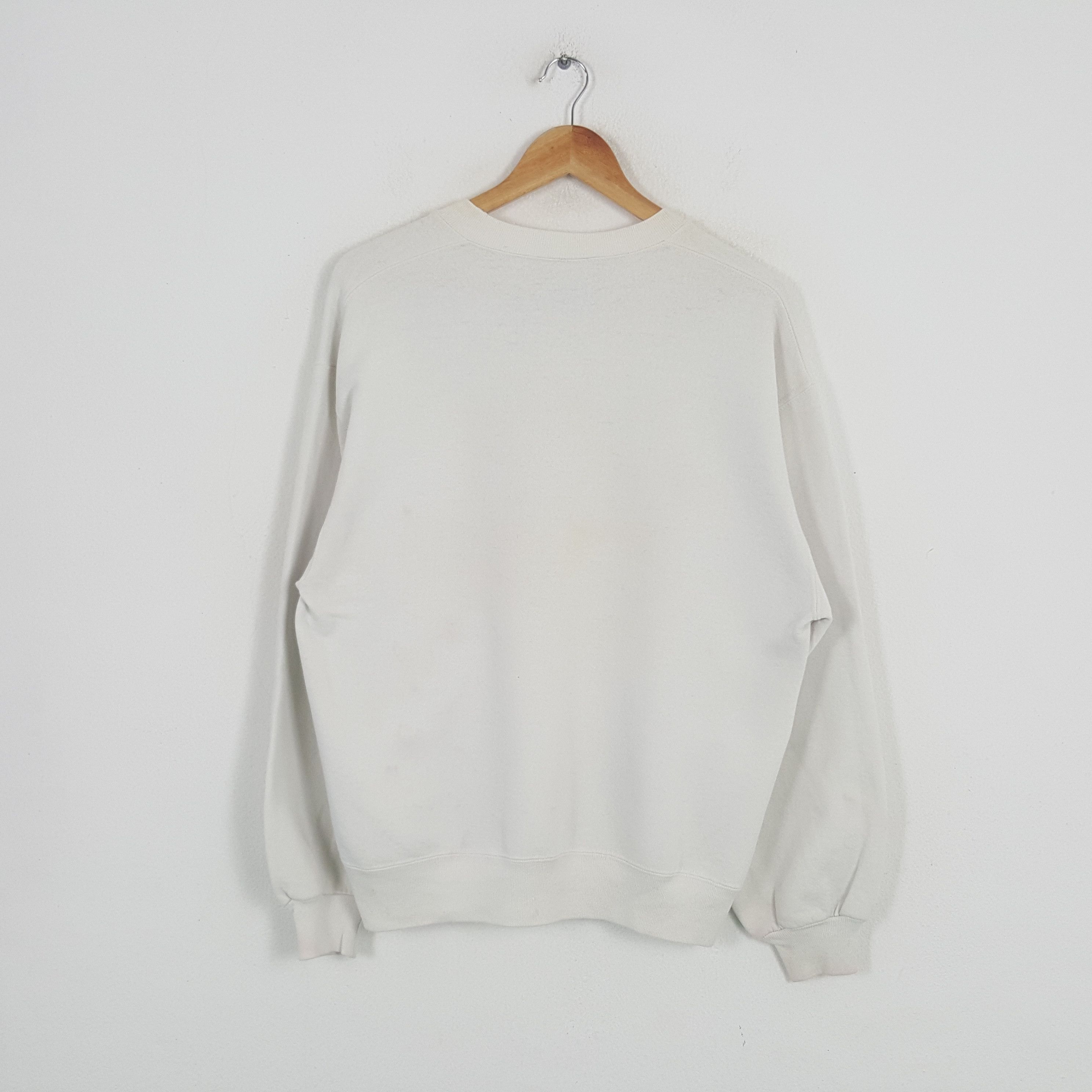 Carolina Herrera × Vintage Vintage University of North Carolina UNC 90's Sweatshirt Size US L / EU 52-54 / 3 - 3 Thumbnail