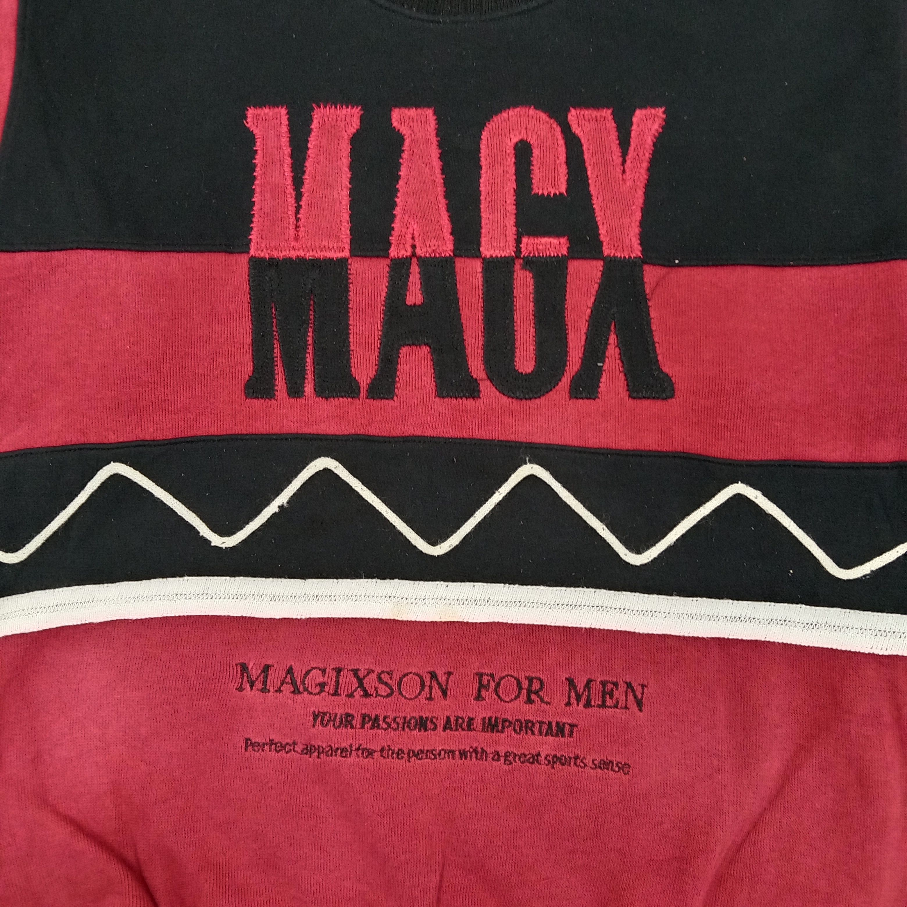 Vintage MAGIXSON FOR MEN Streetwear Sportswear Sweatshirts Size US M / EU 48-50 / 2 - 2 Thumbnail