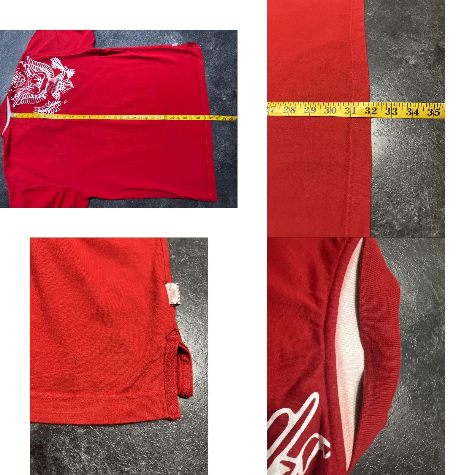 Vintage AKDMKS Men’s Polo Shirt Short Sleeve Travel XL Red Mens XL" Size US XL / EU 56 / 4 - 9 Thumbnail
