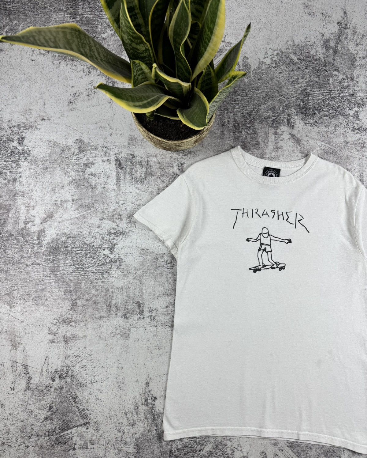 Thrasher Thrasher Skateboarding Gonz Rap Y2K Baggy Relaxed T Shirt Tee Size US S / EU 44-46 / 1 - 2 Thumbnail