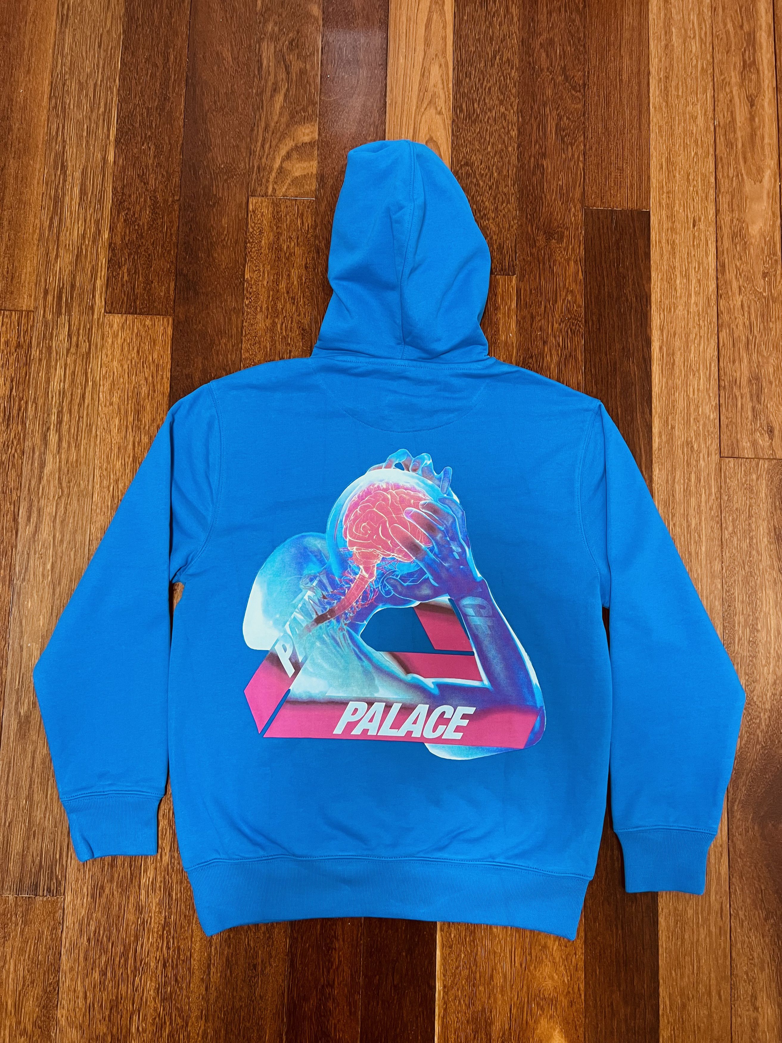 Palace 💚 2020 Palace Tri-Gaine Hoodie Blue Medium NEW Size US M / EU 48-50 / 2 - 3 Thumbnail
