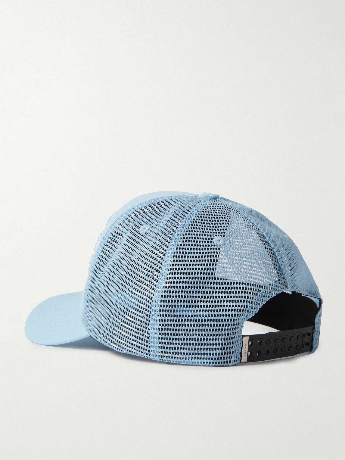Amiri o1w1db10325 Size: OS / Logo Trucker Hat / Cap in Blue Size ONE SIZE - 3 Thumbnail