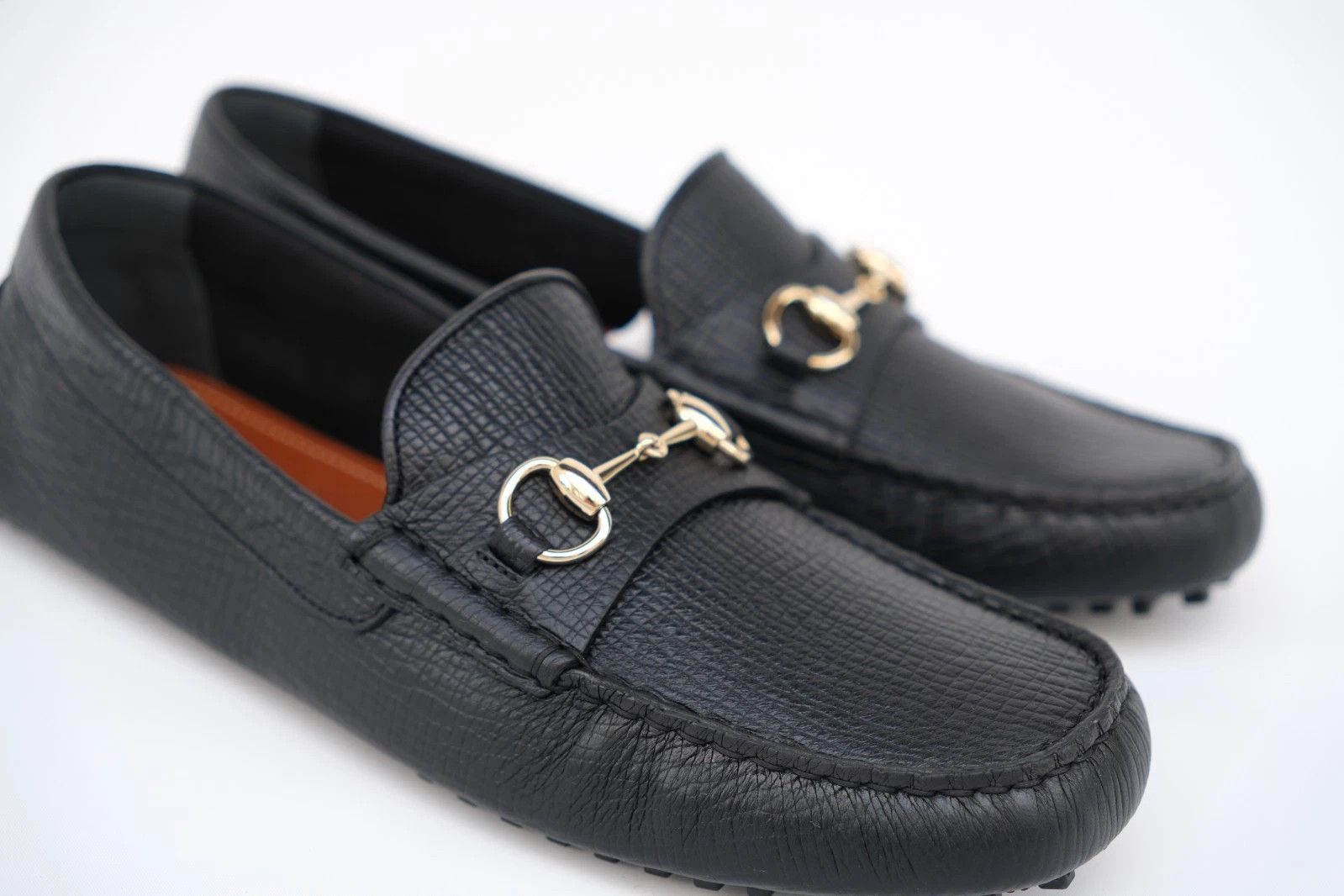 Gucci New Gucci Acapulco Horsebit Leather Grained UK 11 US 12 EU45 Size US 12 / EU 45 - 1 Thumbnail