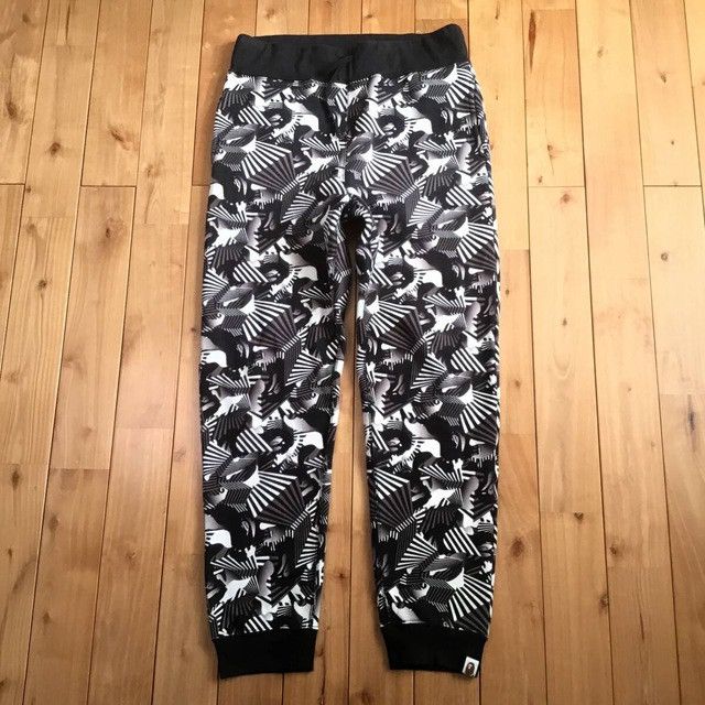 Bape BAPE Dazzle Camo Sweat pants a bathing ape NIGO ★size M Size US 32 / EU 48 - 1 Thumbnail