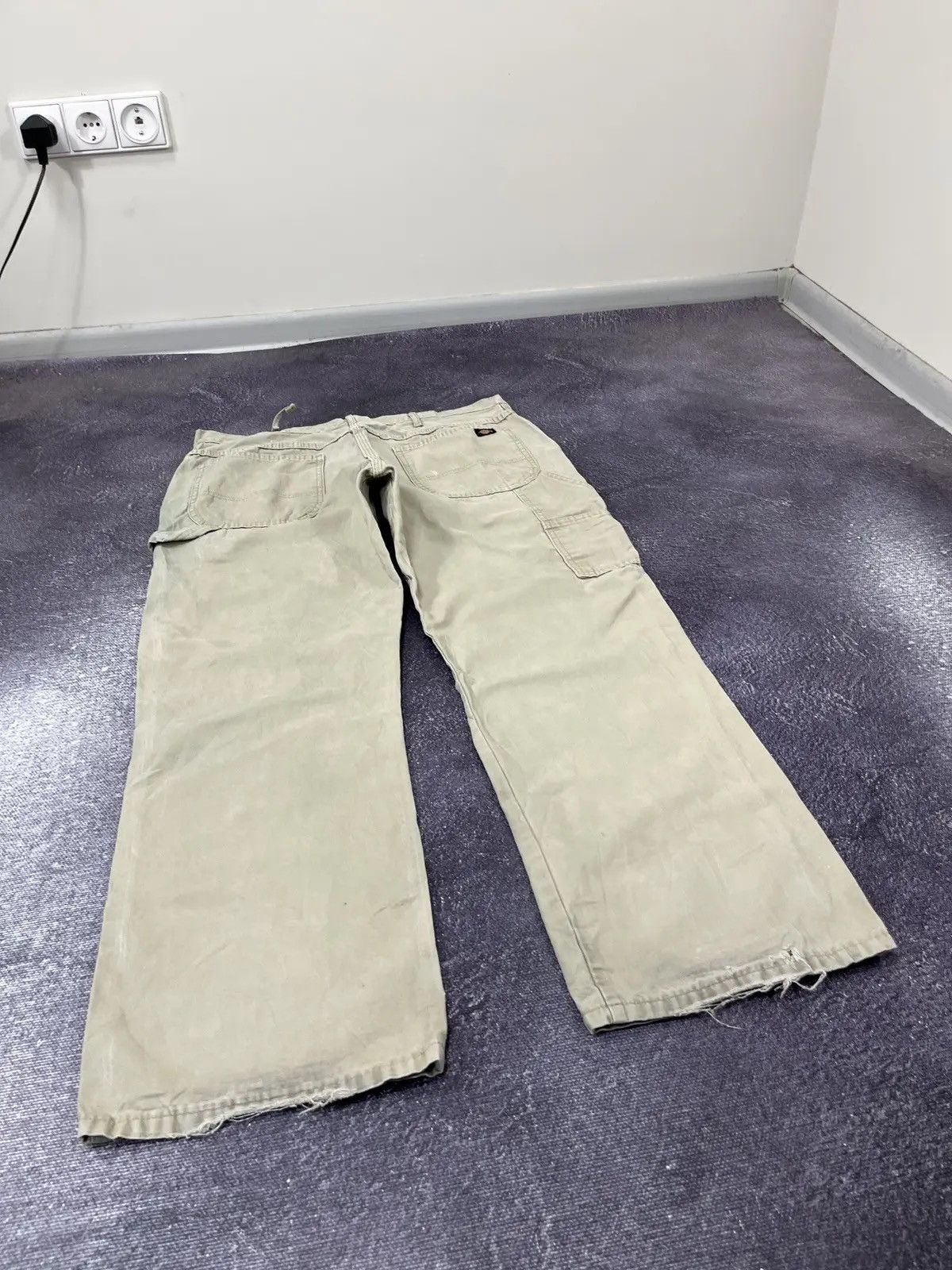 Dickies × Vintage Vintage Dickies Y2K American Hype Work Carpenter Baggy Pants Size US 38 / EU 54 - 3 Thumbnail