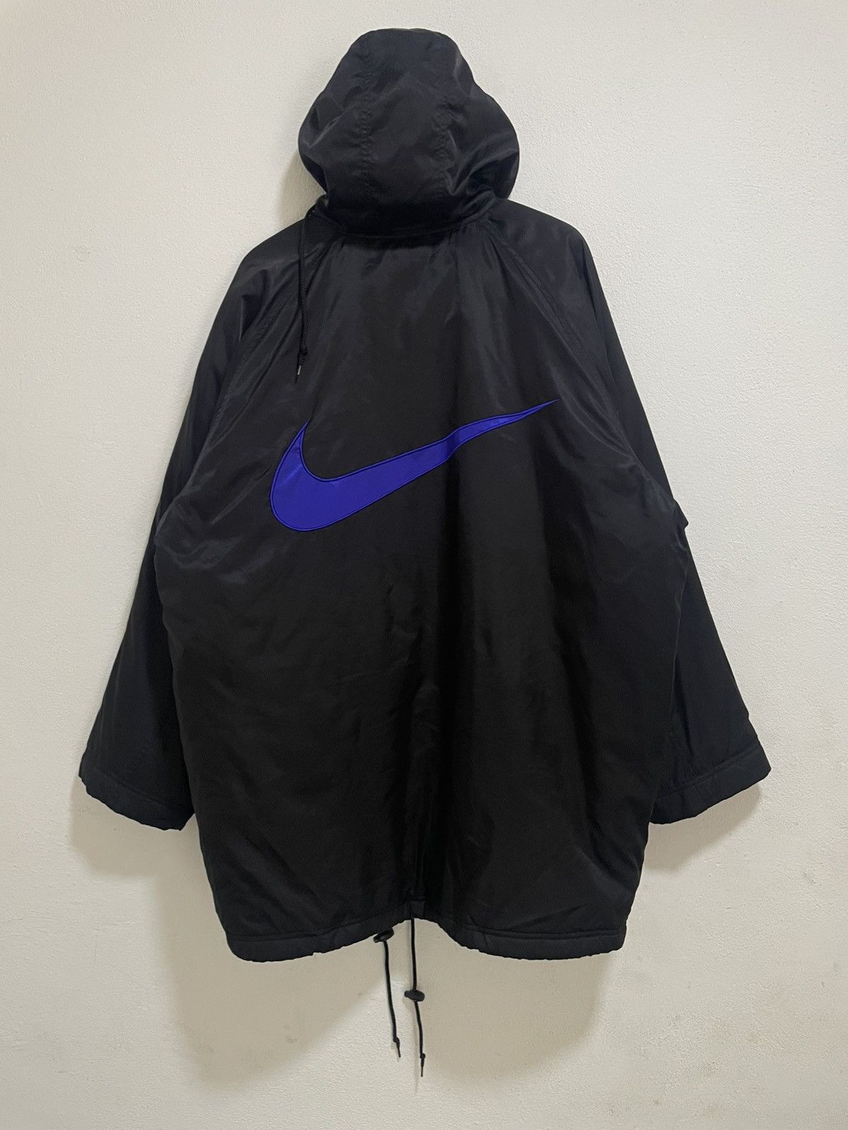 Nike × Vintage vintage nike embroidered logo hoodie jacket Size US L / EU 52-54 / 3 - 7 Thumbnail