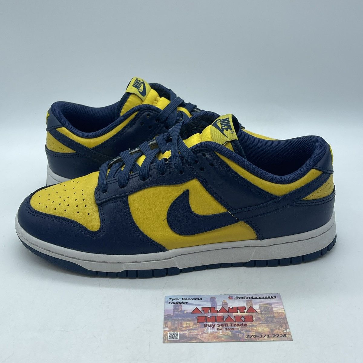 Nike Dunk low Michigan Size US 8 / EU 41 - 1 Thumbnail