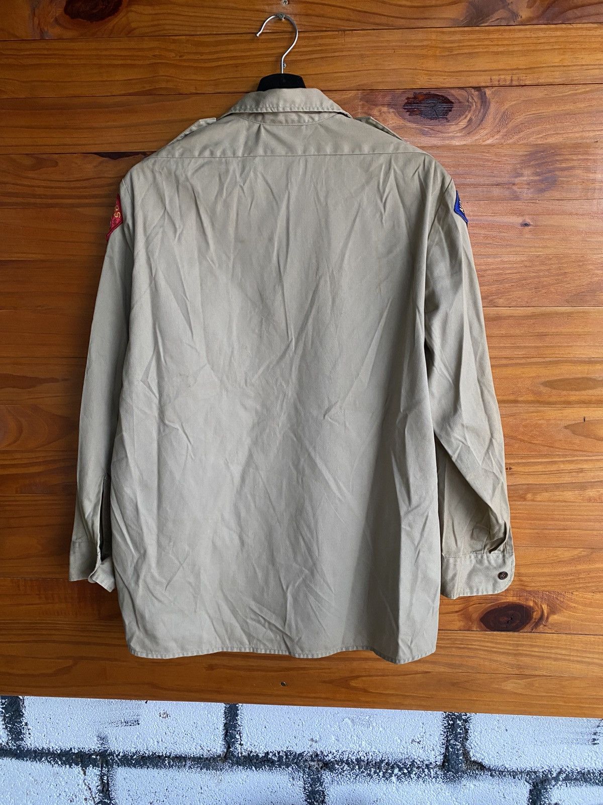 Dickies Vintage Dickies Royal Rangers Uniform Shirt Beige Khaki Size US L / EU 52-54 / 3 - 10 Thumbnail