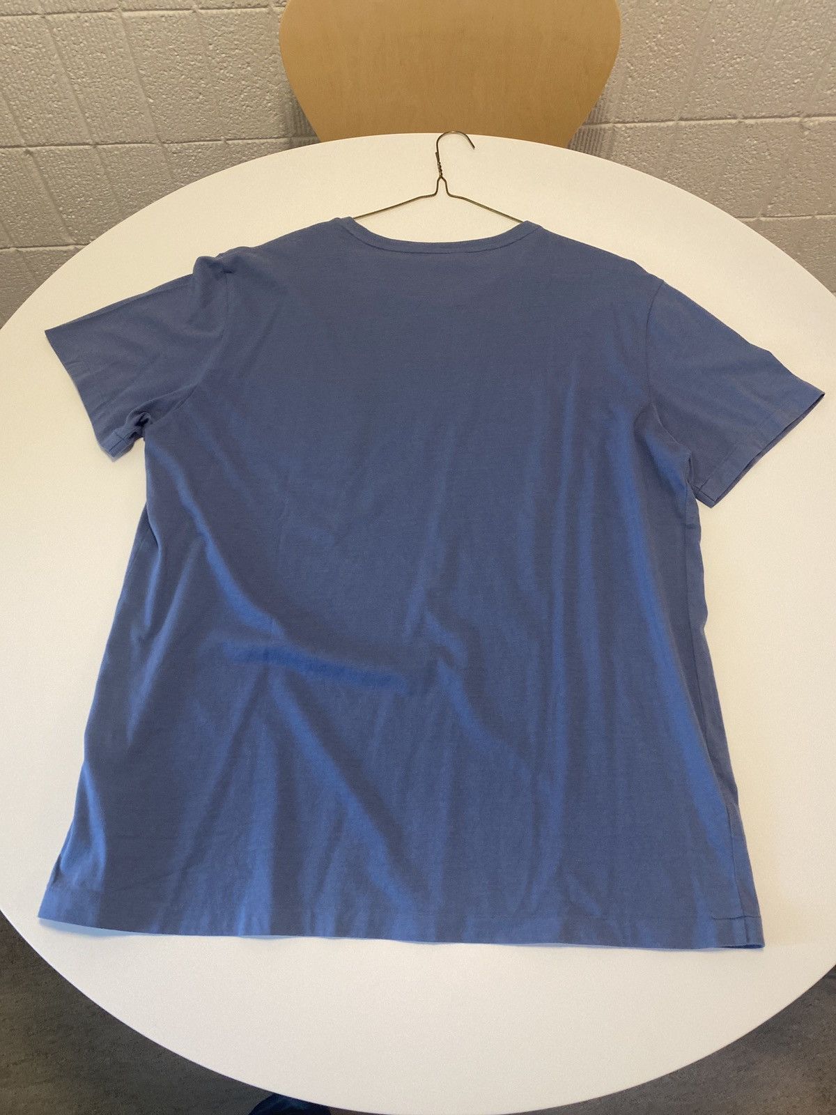 Polo Ralph Lauren × Ralph Lauren Polo Ralph Lauren Navy Blue Pony t-shirt Men’s size L vtg Size US L / EU 52-54 / 3 - 2 Thumbnail