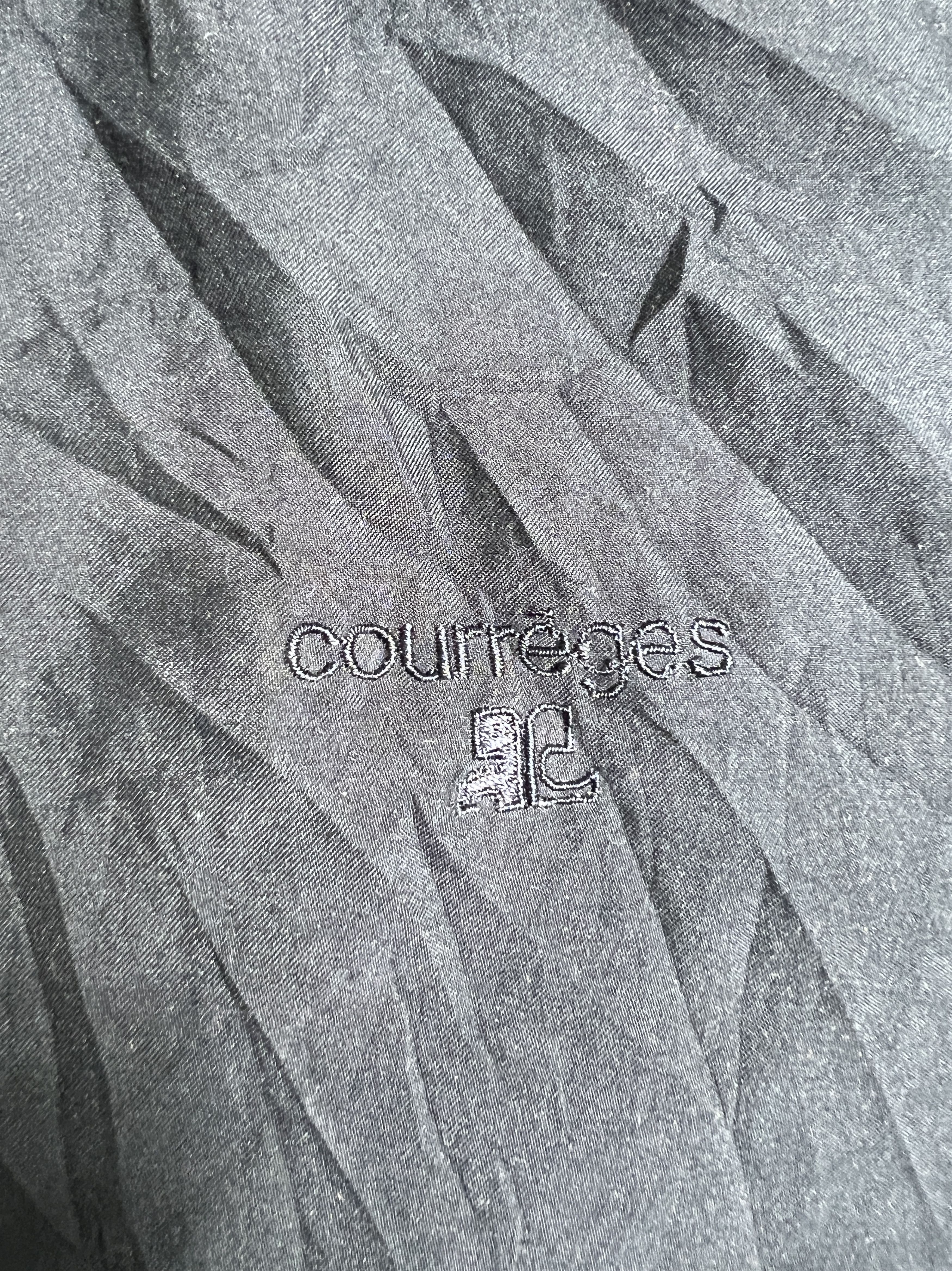 Courreges Courrèges Mini Logo Embroidery Jacket JKA453 Size US XL / EU 56 / 4 - 2 Thumbnail