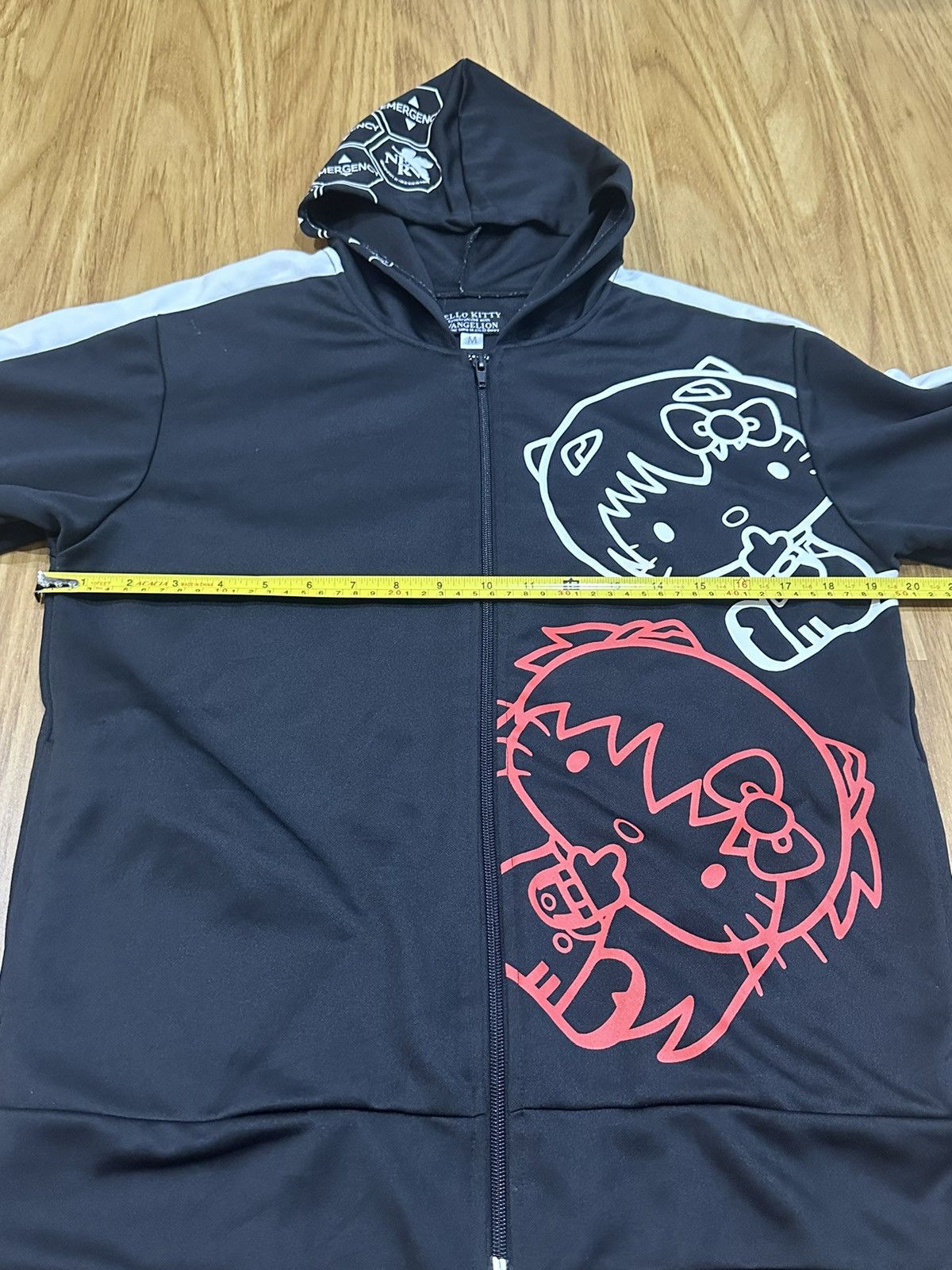 Anime 2012 Super Rare Hello Kitty x Neon Genesis Evangelion Size US M / EU 48-50 / 2 - 8 Thumbnail