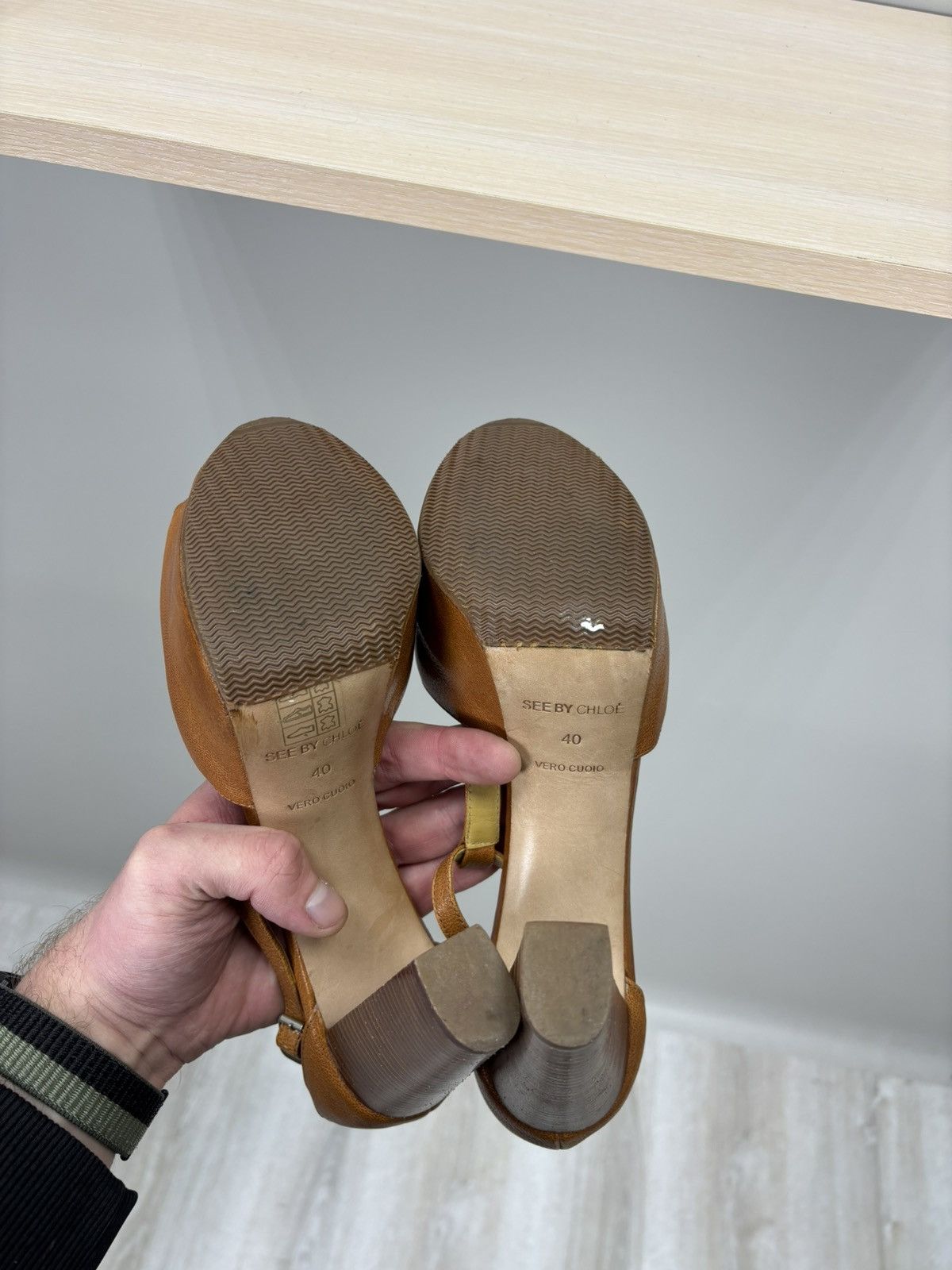 See by Chloe Womens heels See By Chloe Size 40 Color Brown Size US 10 / IT 40 - 10 Thumbnail