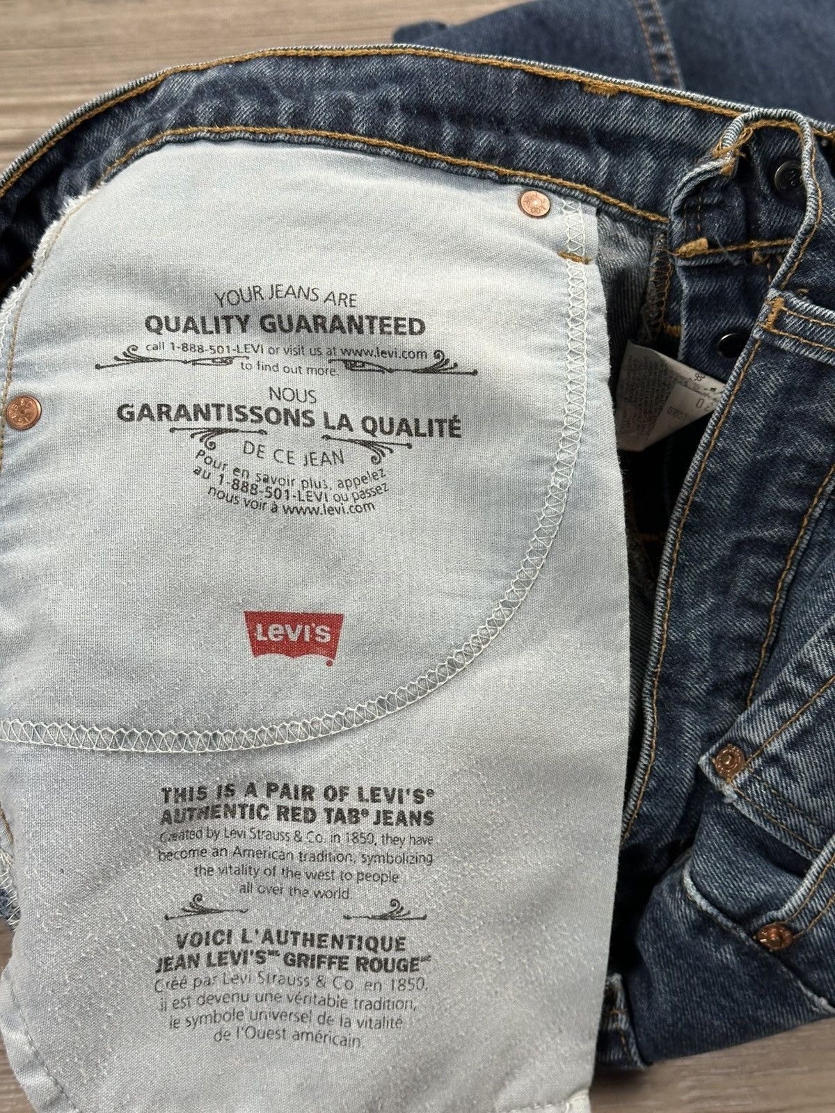 Levi's Vintage 90’s Levi’s 525 Jeans Size US 34 / EU 50 - 4 Thumbnail