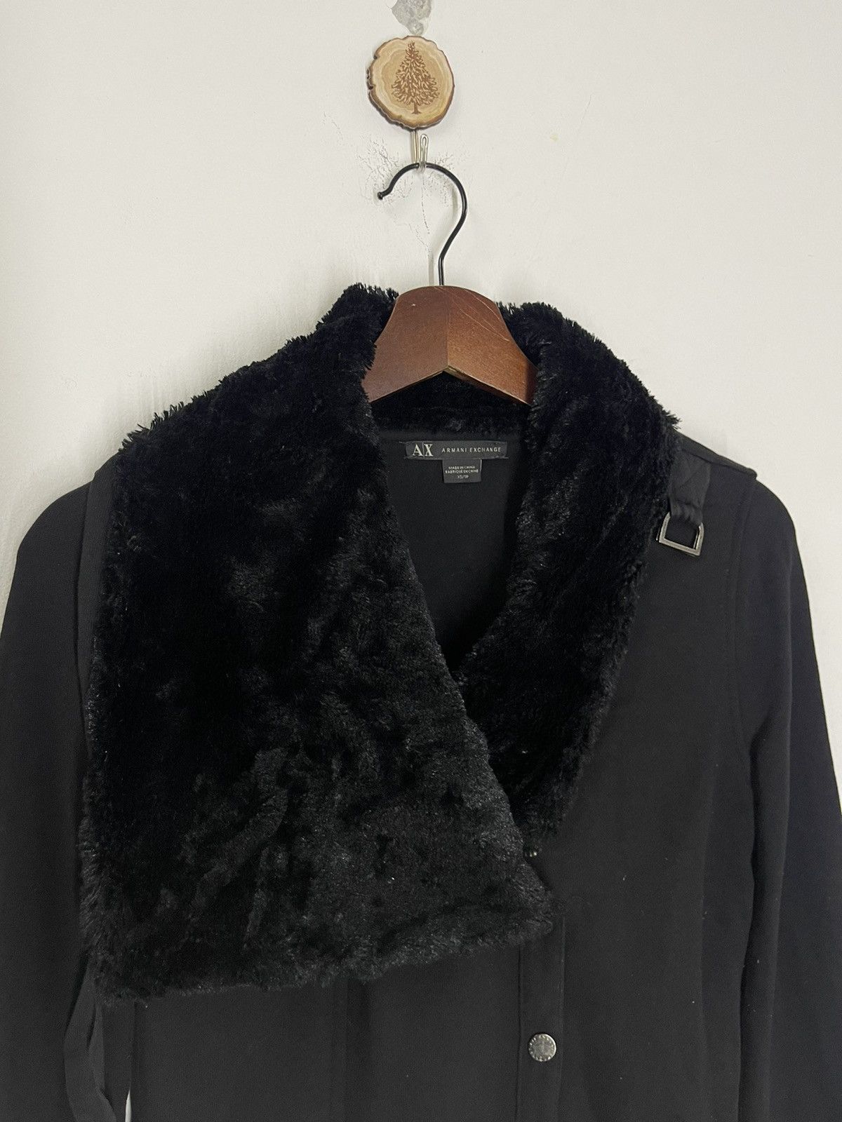 Armani Exchange RARE ARMANI EXCHANGE CROP JACKET Size S / US 4 / IT 40 - 2 Thumbnail