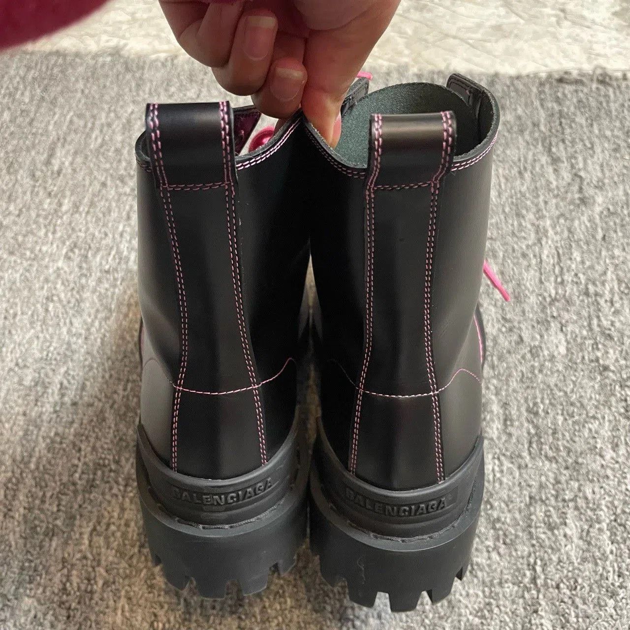 Balenciaga Balenciaga Platform Martin Boots. Size US 6 / IT 36 - 3 Thumbnail