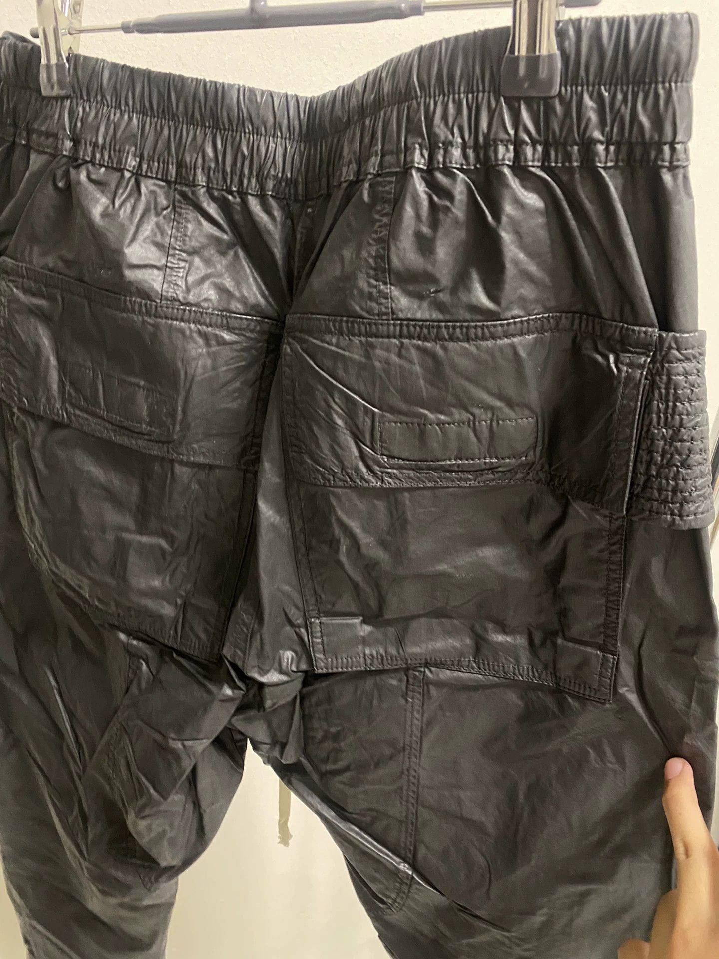 Rick Owens Rick Owens Drkshdw Waxed Double Ring Drawstring TS S New Size US 28 / EU 44 - 2 Thumbnail