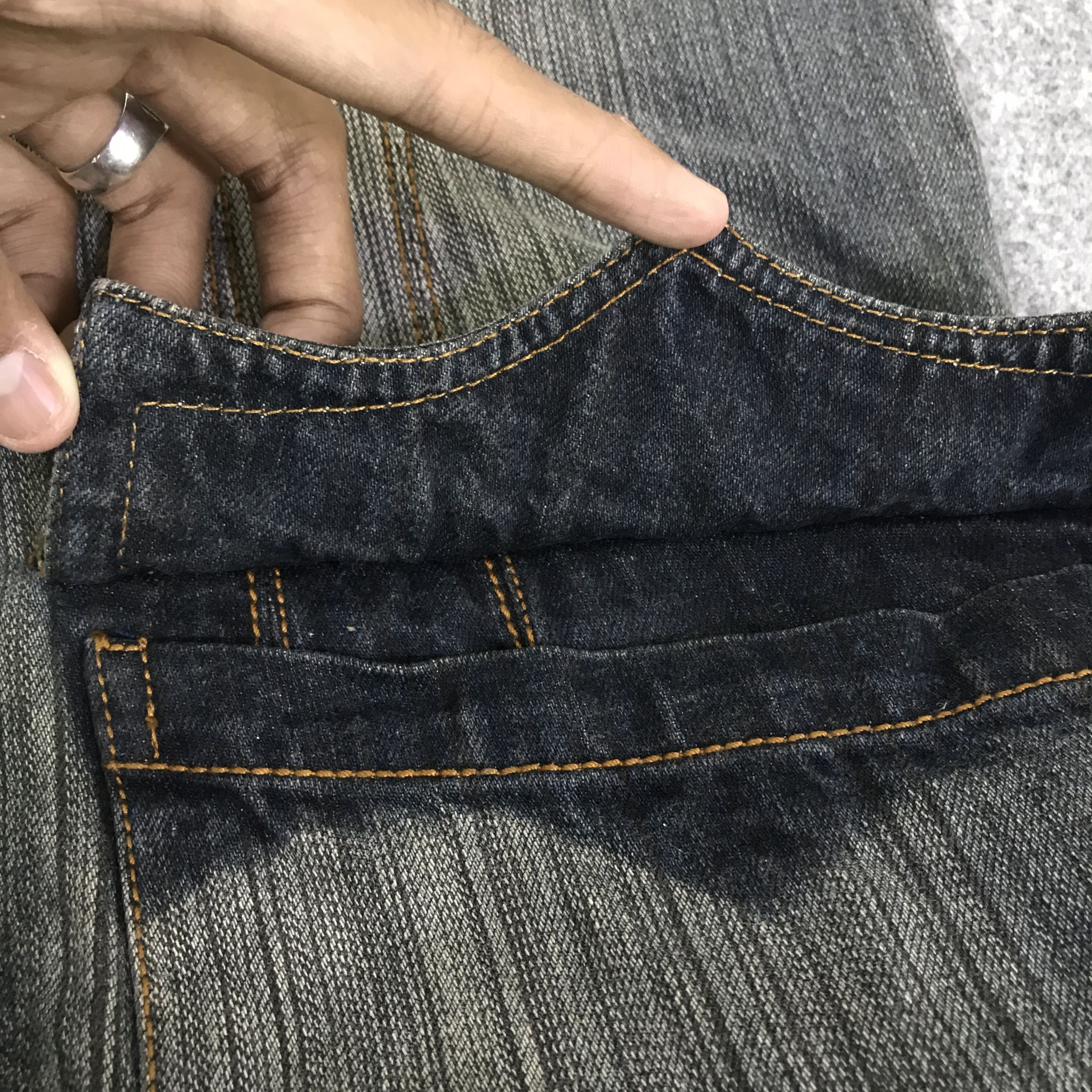 Japanese Brand ikka Japanese style denim Button jacket K128B9 Size US L / EU 52-54 / 3 - 12 Thumbnail