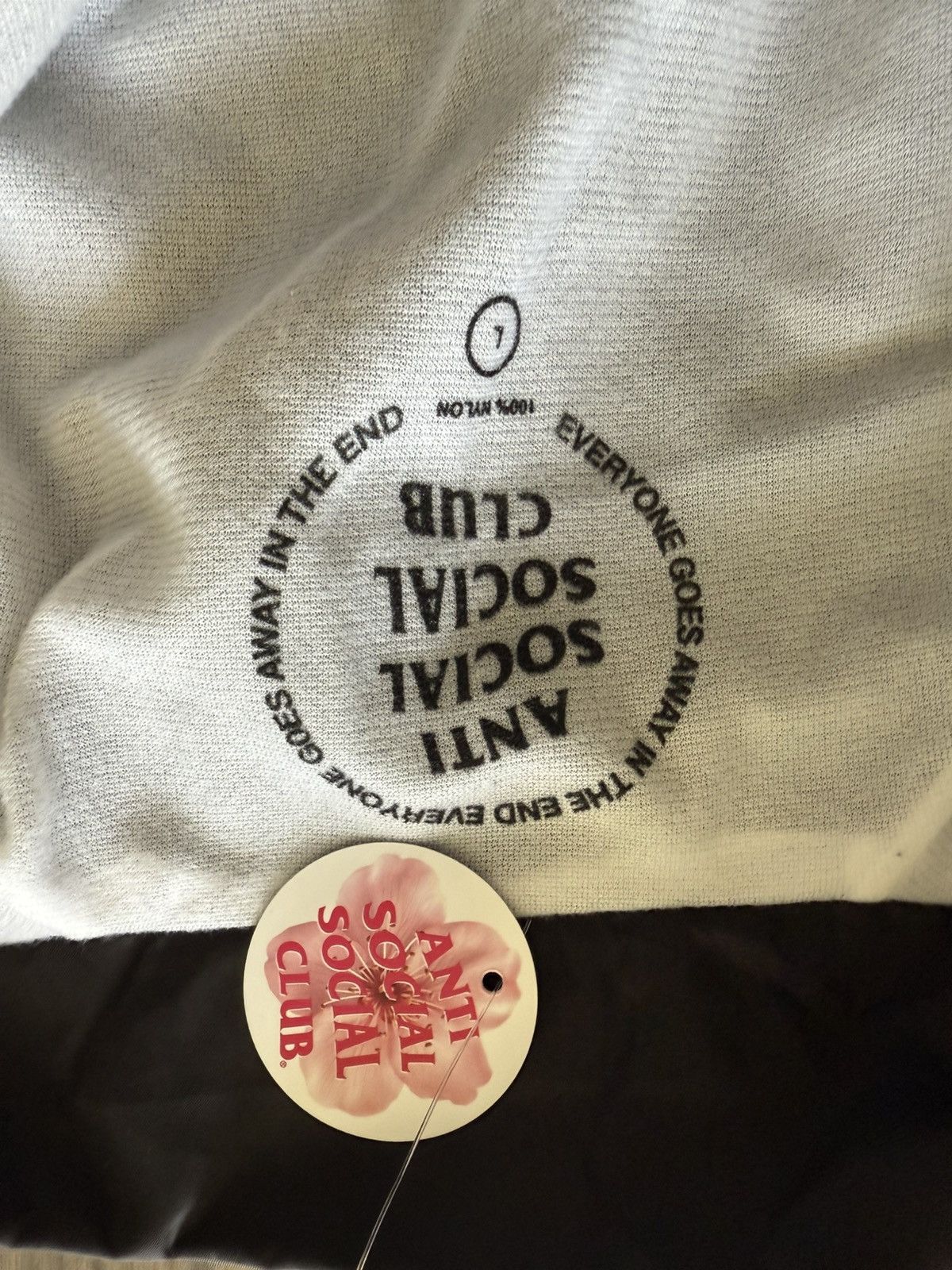 Anti Social Social Club × Fragment Design ASSC x Fragment Lightning Logo Coach Jacket Black/Pink - L Size US L / EU 52-54 / 3 - 4 Thumbnail