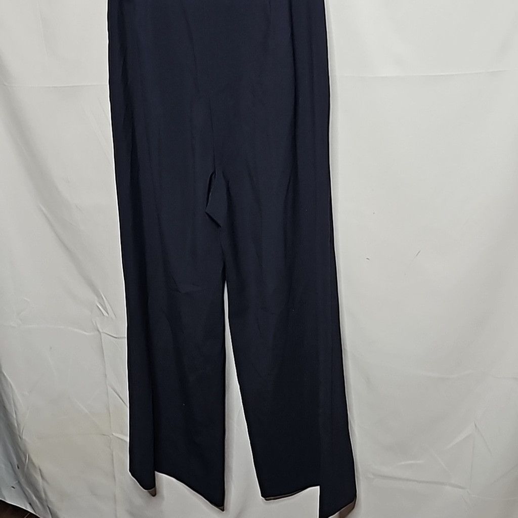 Rebecca Taylor Rebecca Taylor Tailored ruffle neckline wide leg romper 8 Size 30" / US 8 / IT 44 - 8 Thumbnail