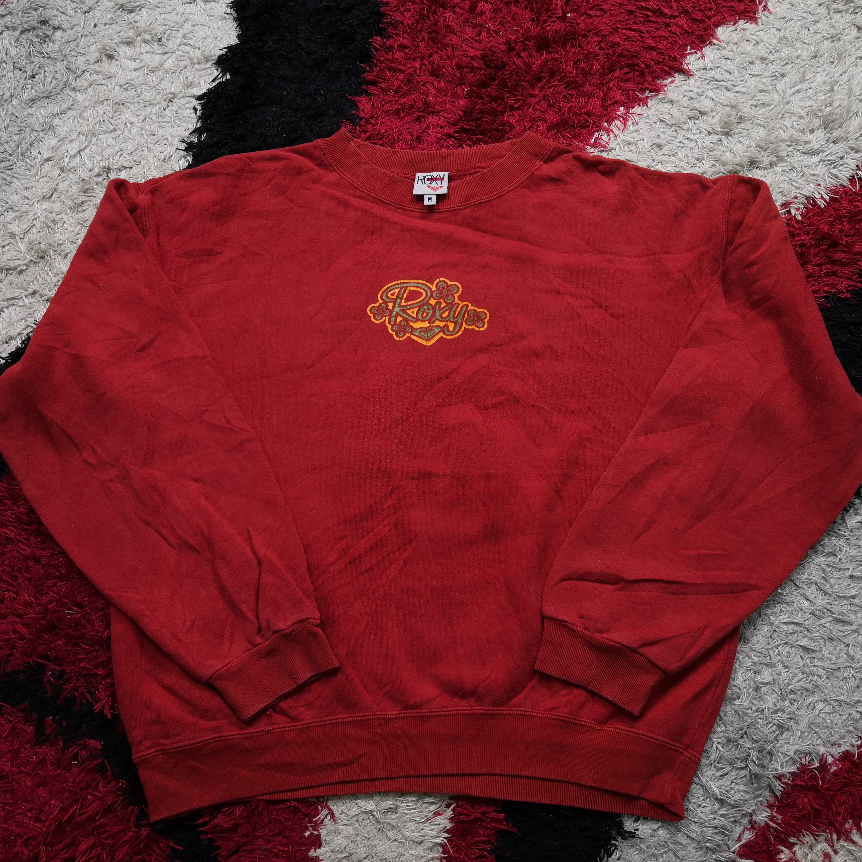 Vintage Roxy Sweatshirt Jumper Roxy Surfwear Sweater
